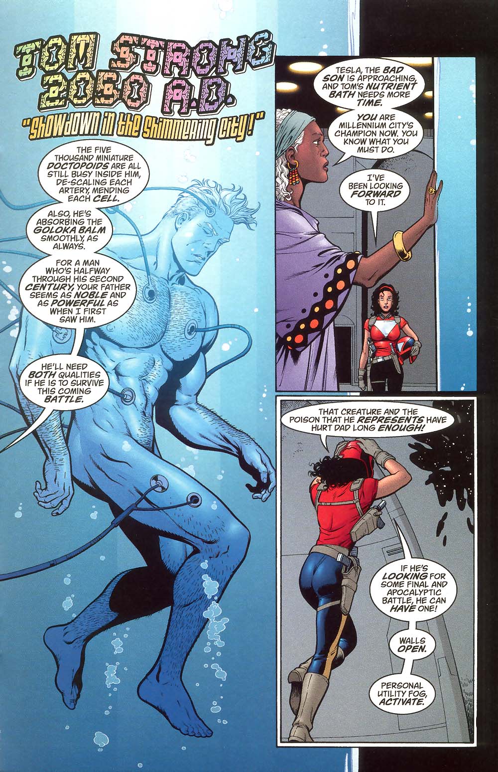 Read online Tom Strong comic -  Issue #7 - 10