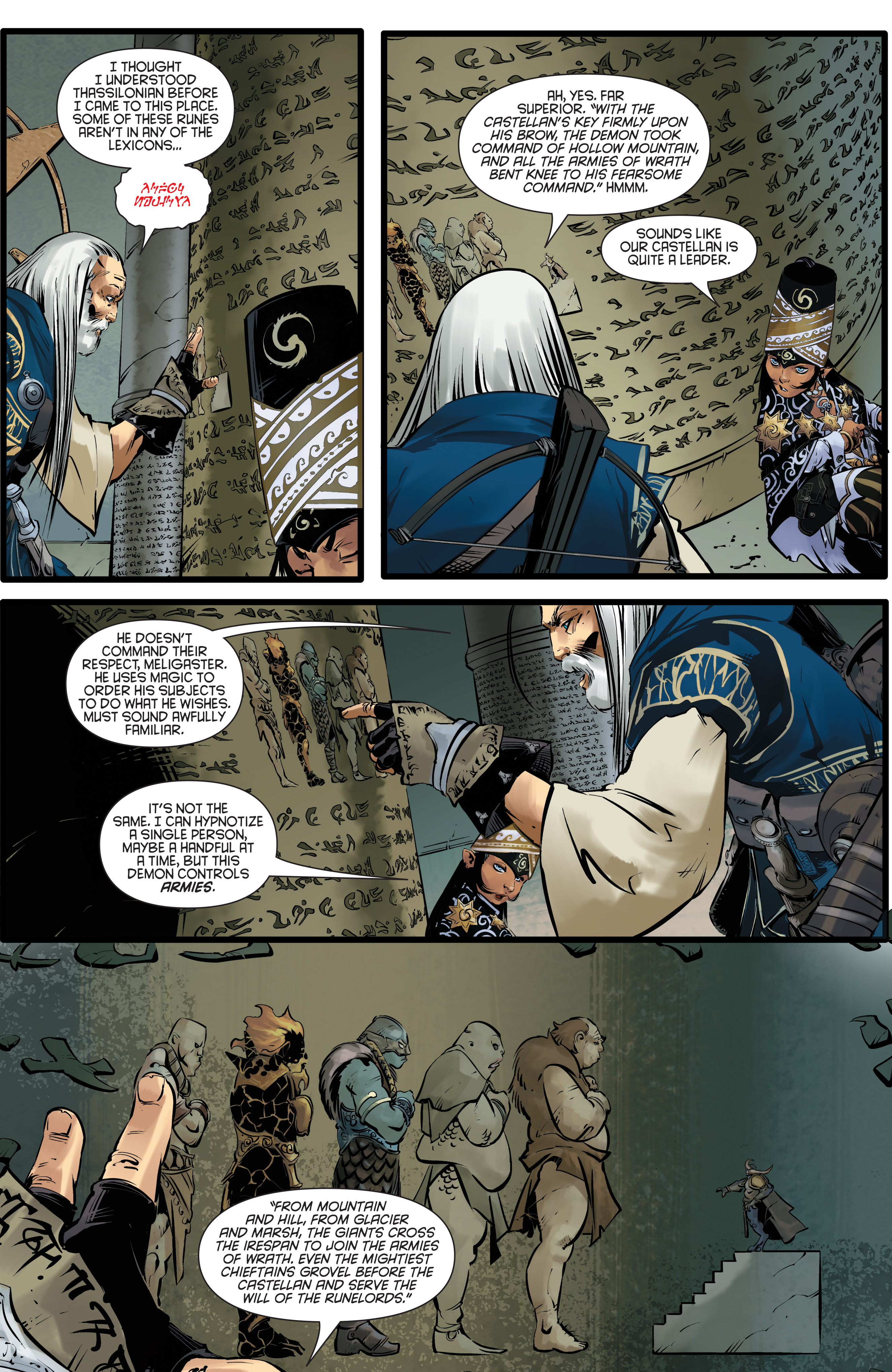 Read online Pathfinder: Hollow Mountain comic -  Issue #4 - 12