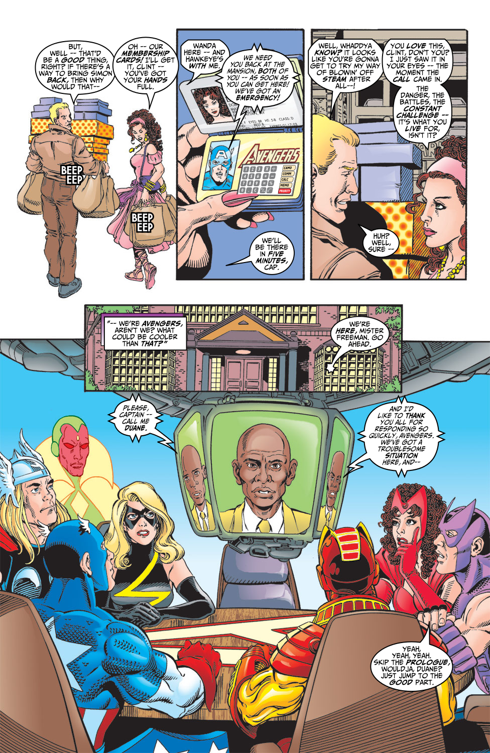 Read online Avengers (1998) comic -  Issue #5 - 7