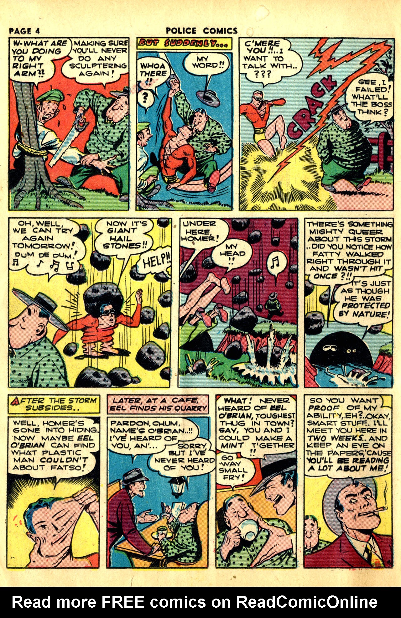 Read online Police Comics comic -  Issue #13 - 6