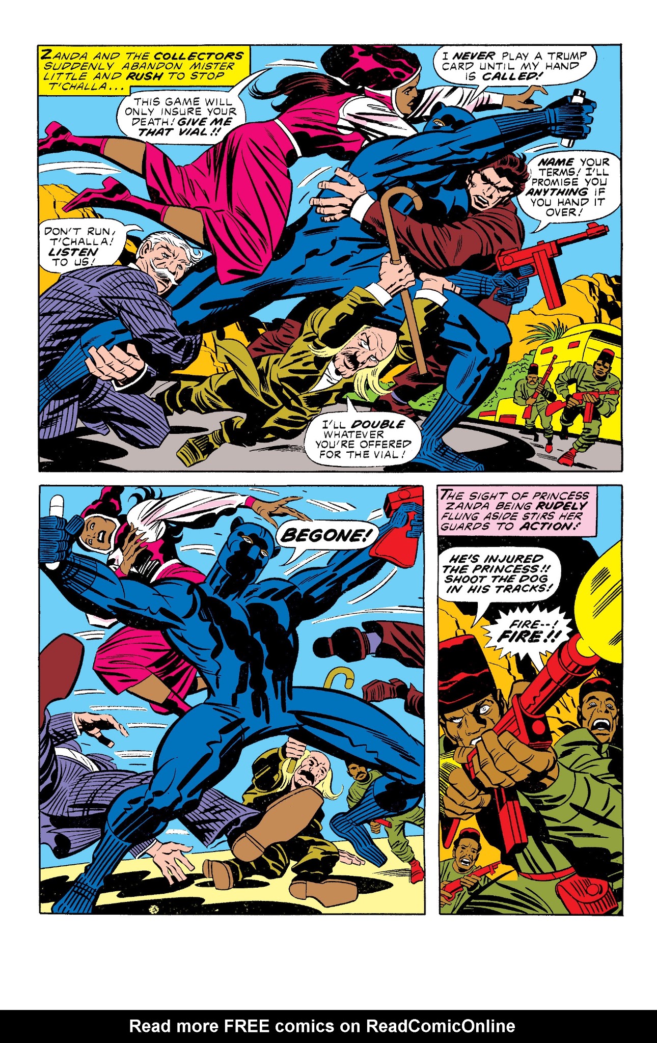 Read online Marvel Masterworks: The Black Panther comic -  Issue # TPB 2 - 128