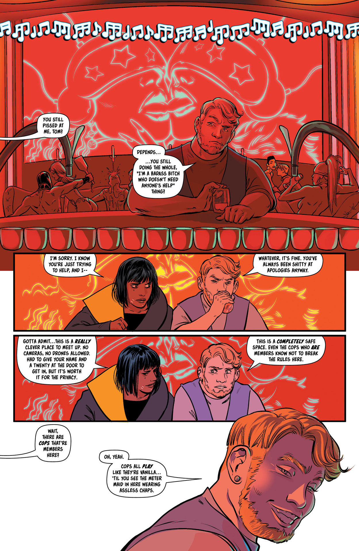 Read online Bylines in Blood comic -  Issue #4 - 9