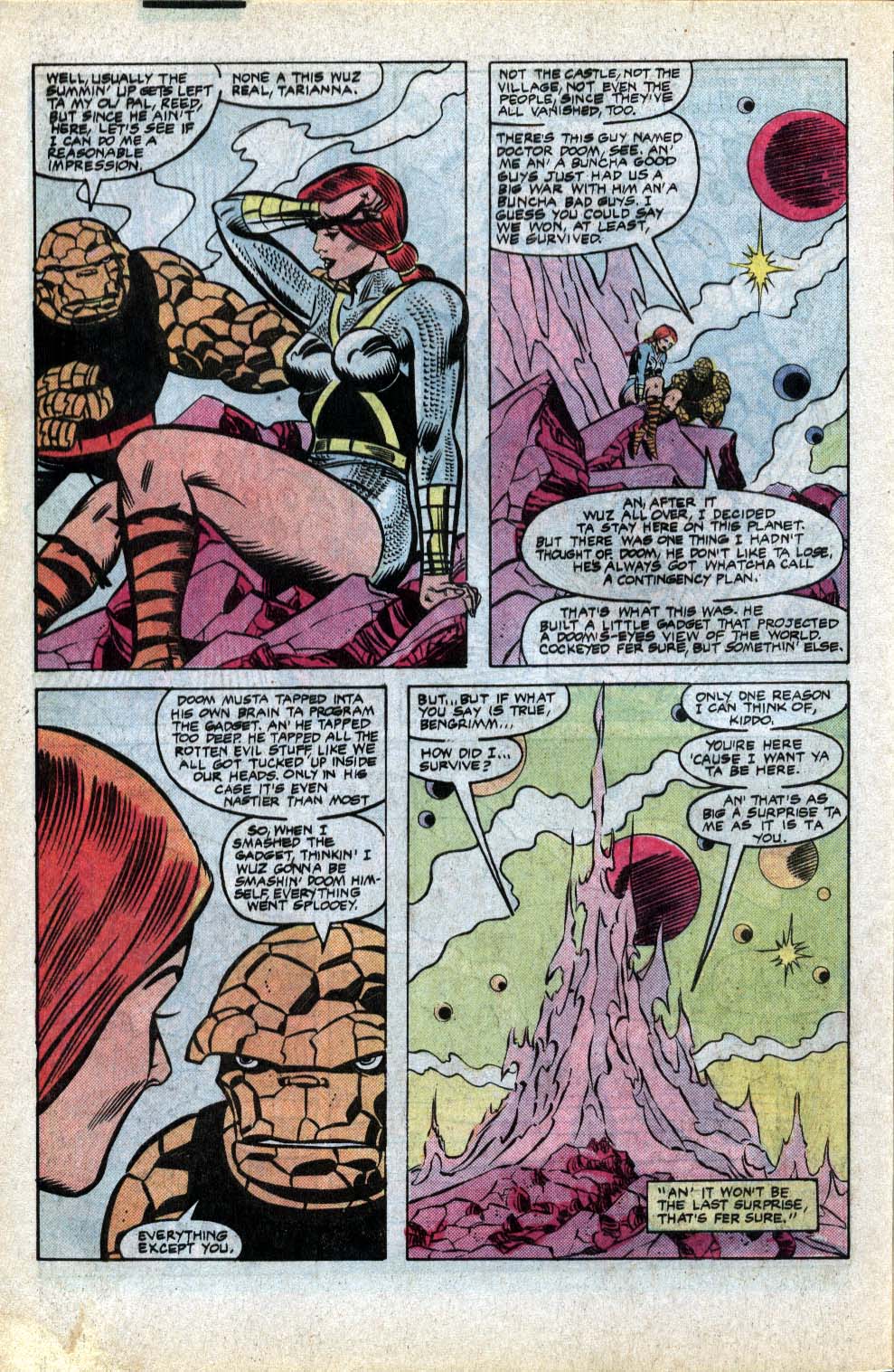 Read online The Thing comic -  Issue #13 - 22