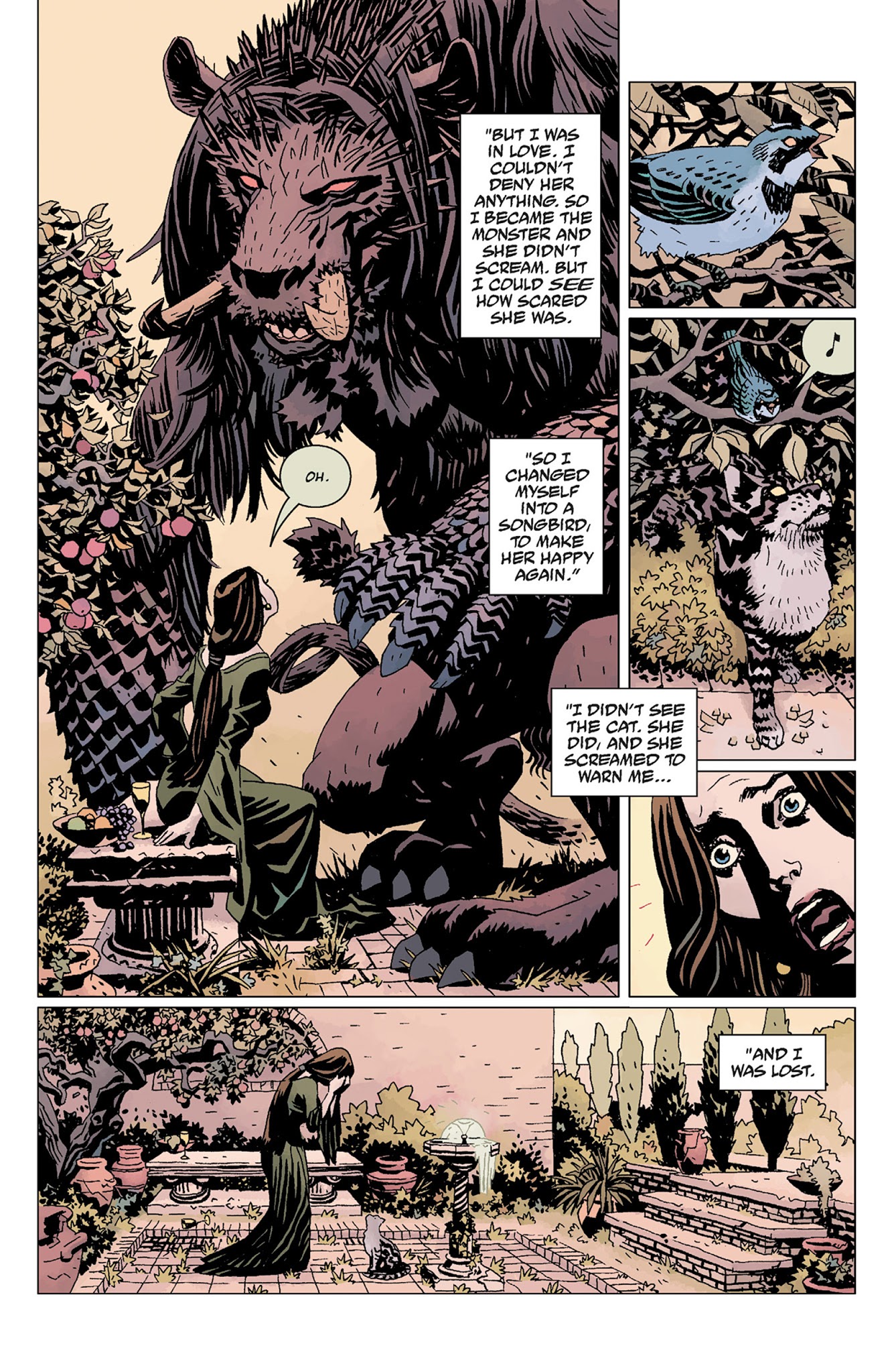 Read online Hellboy: The Wild Hunt comic -  Issue # TPB - 48