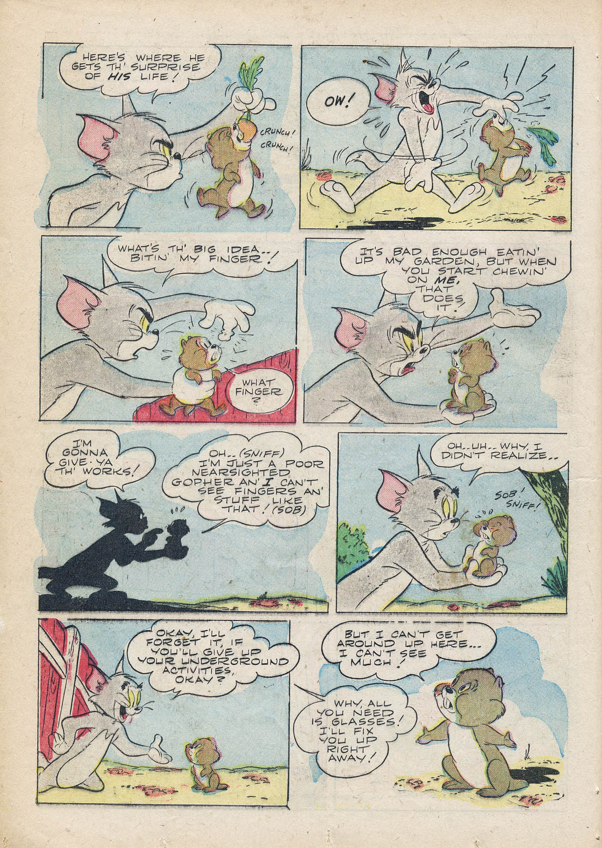 Read online Tom & Jerry Comics comic -  Issue #62 - 17