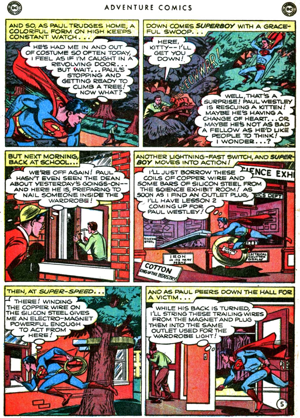 Read online Adventure Comics (1938) comic -  Issue #157 - 7