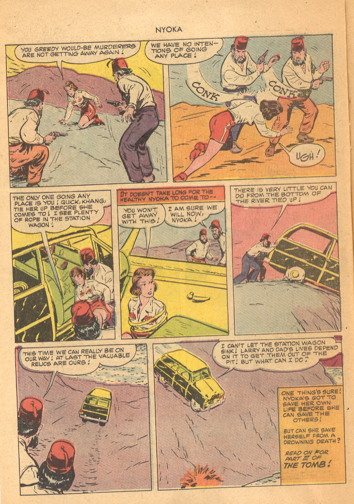 Read online Nyoka the Jungle Girl (1945) comic -  Issue #54 - 14