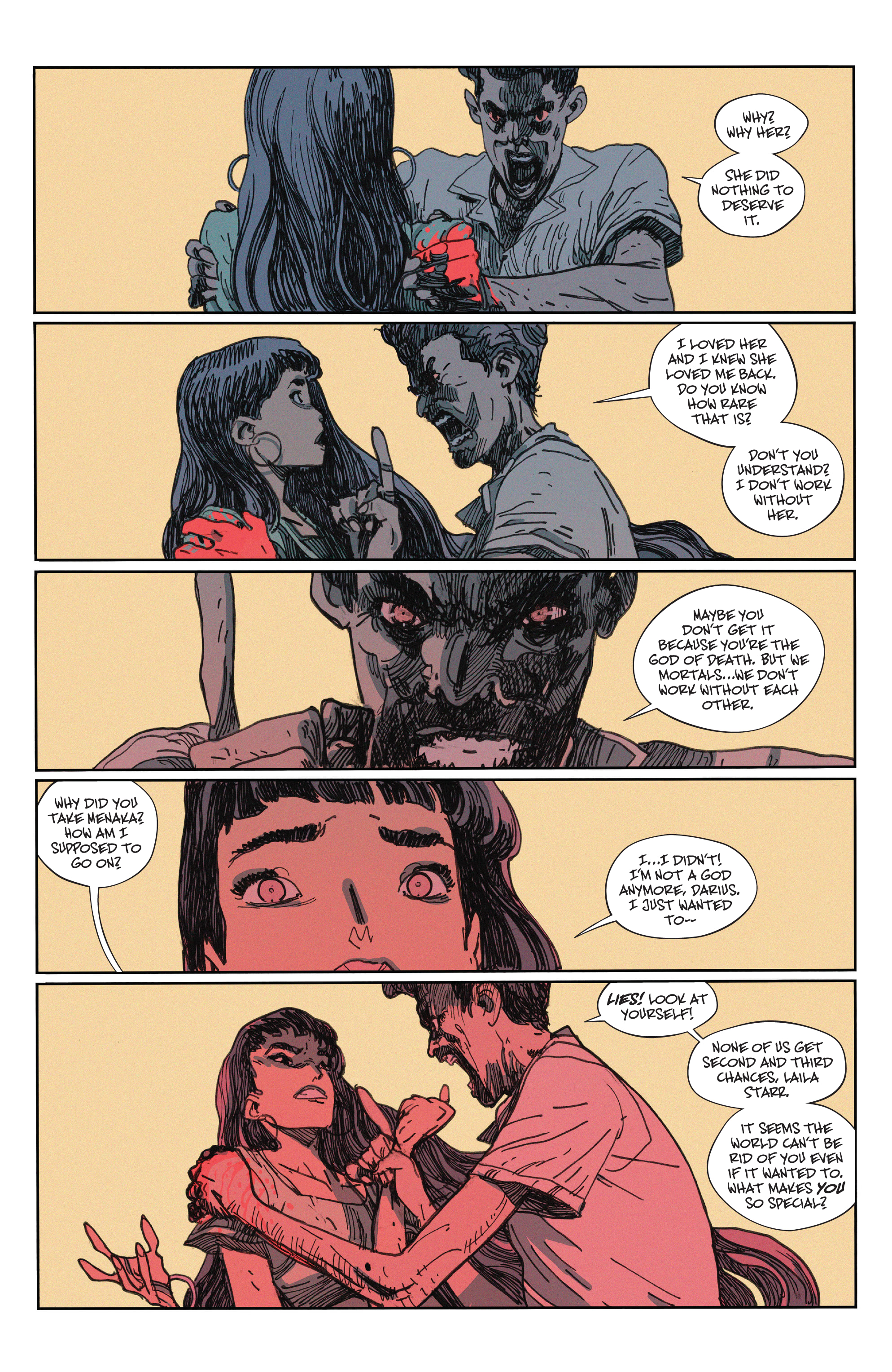 Read online The Many Deaths of Laila Starr comic -  Issue #4 - 16