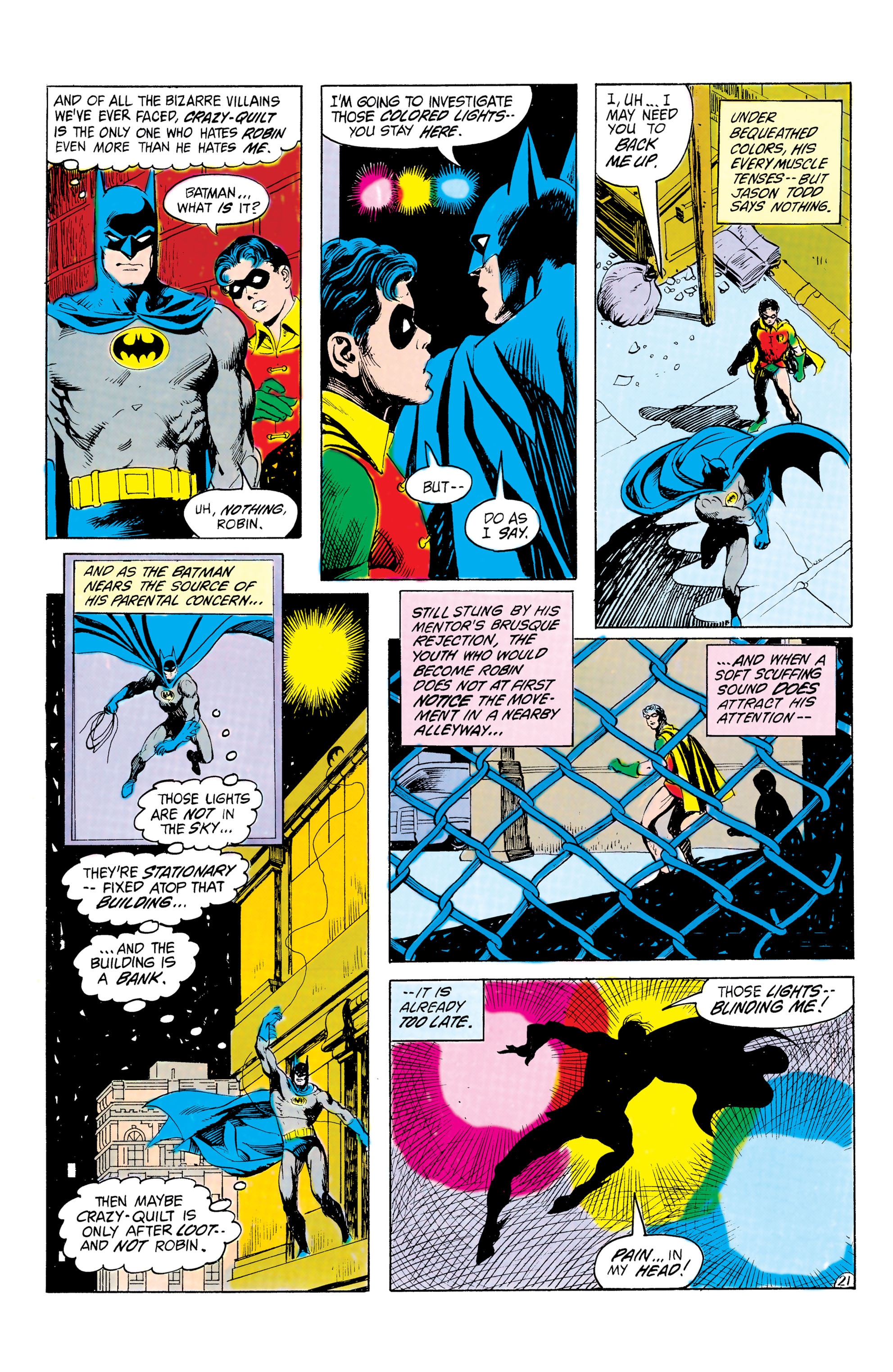 Read online Batman (1940) comic -  Issue #368 - 22