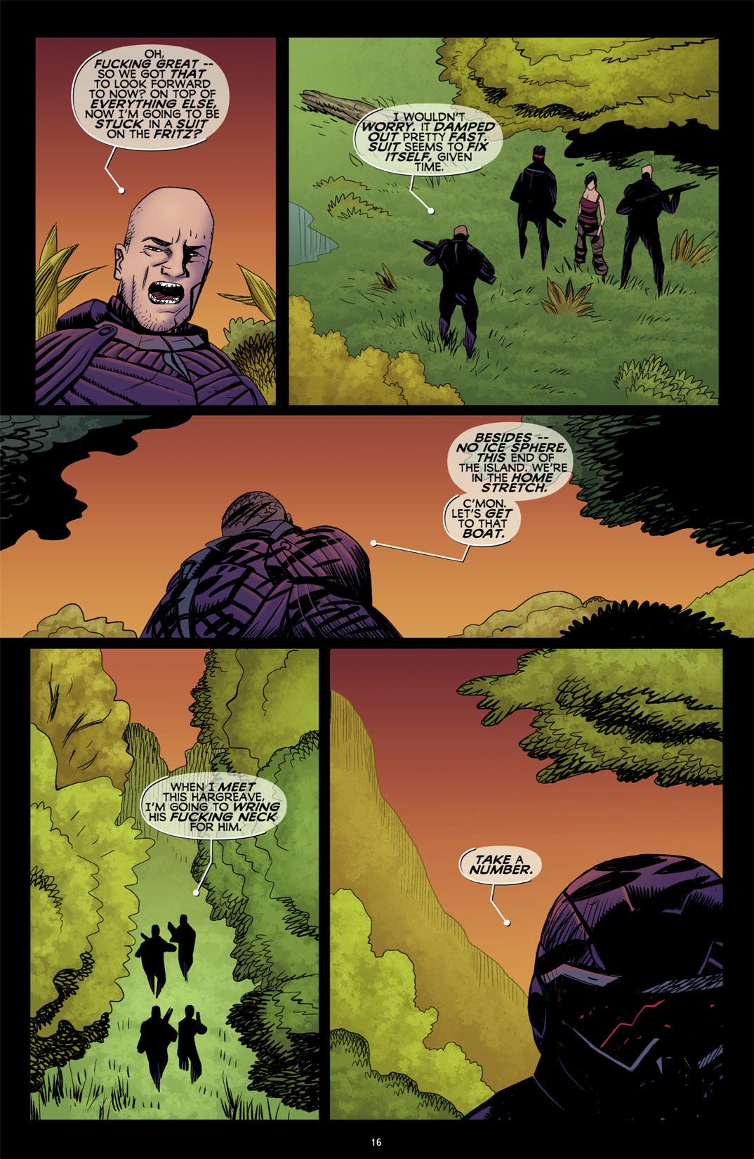 Read online Crysis comic -  Issue #5 - 19