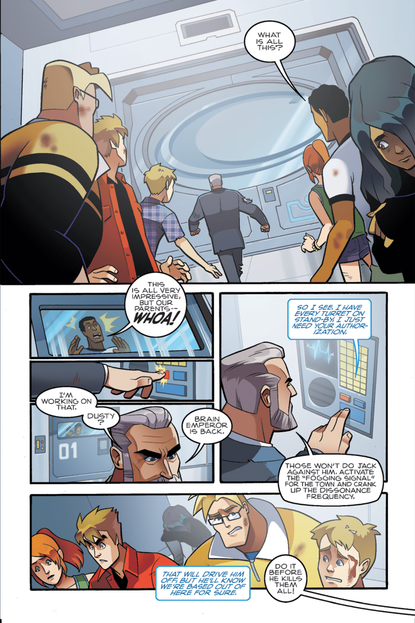 Read online New Crusaders: Rise Of The Heroes comic -  Issue #1 - Act IV - 3