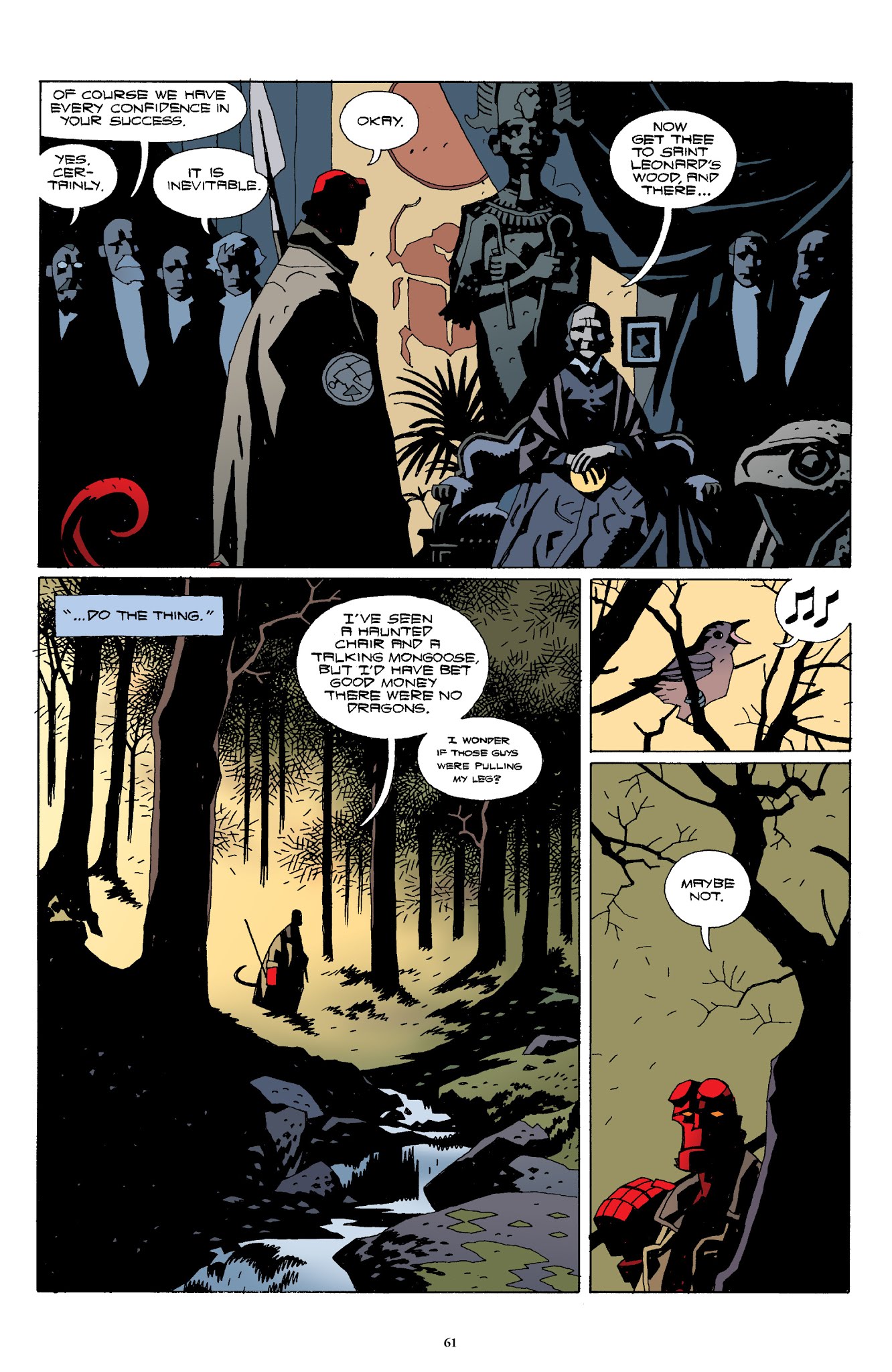 Read online Hellboy The Complete Short Stories comic -  Issue # TPB 1 (Part 1) - 62