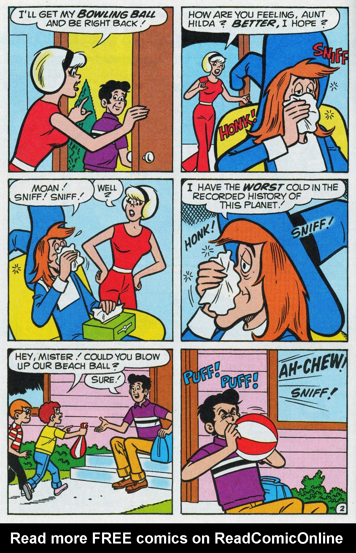Read online Archie's Pals 'n' Gals Double Digest Magazine comic -  Issue #95 - 134