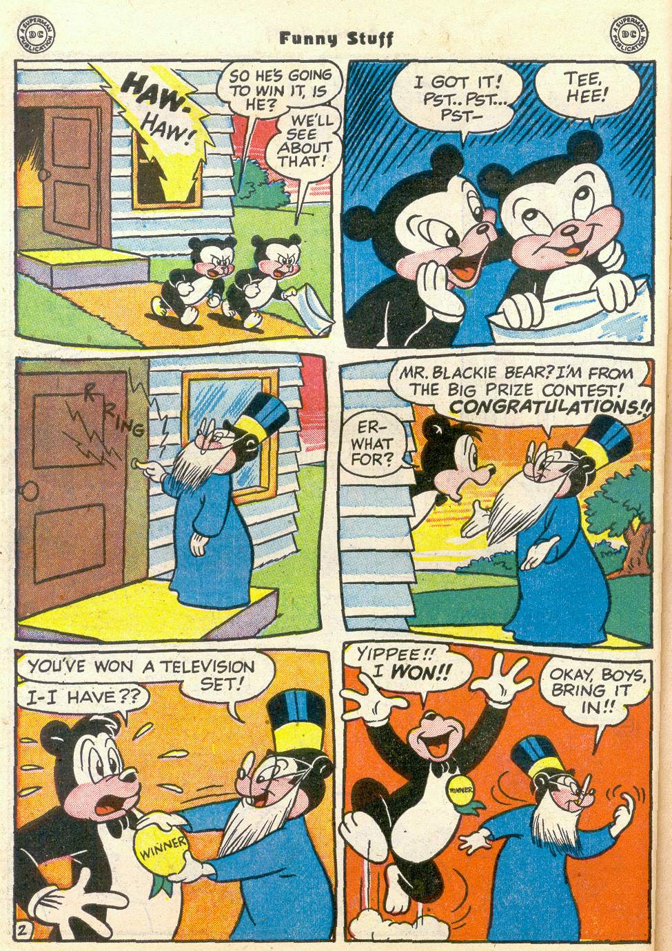 Read online Funny Stuff comic -  Issue #37 - 12