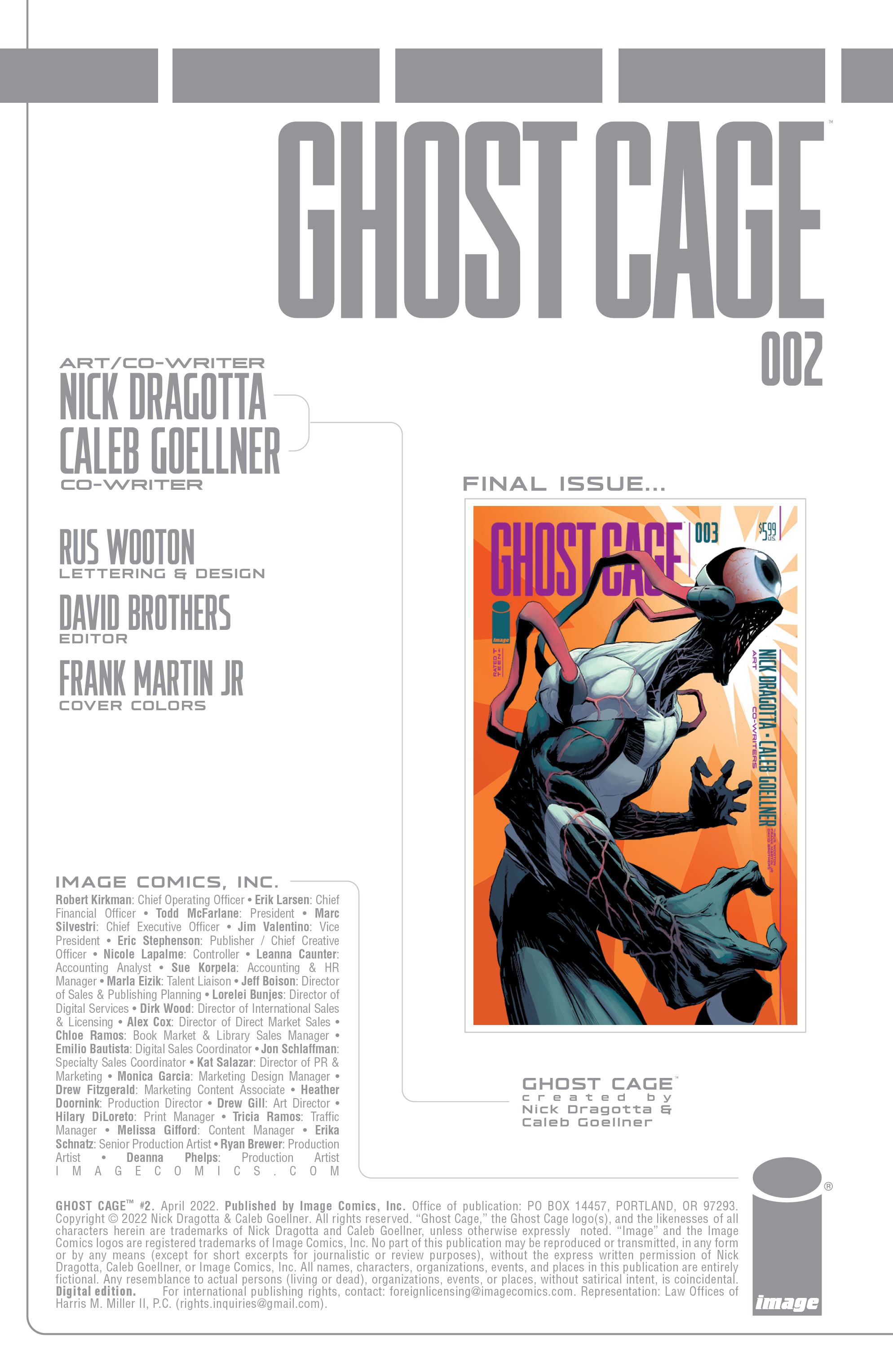 Read online Ghost Cage comic -  Issue #2 - 45