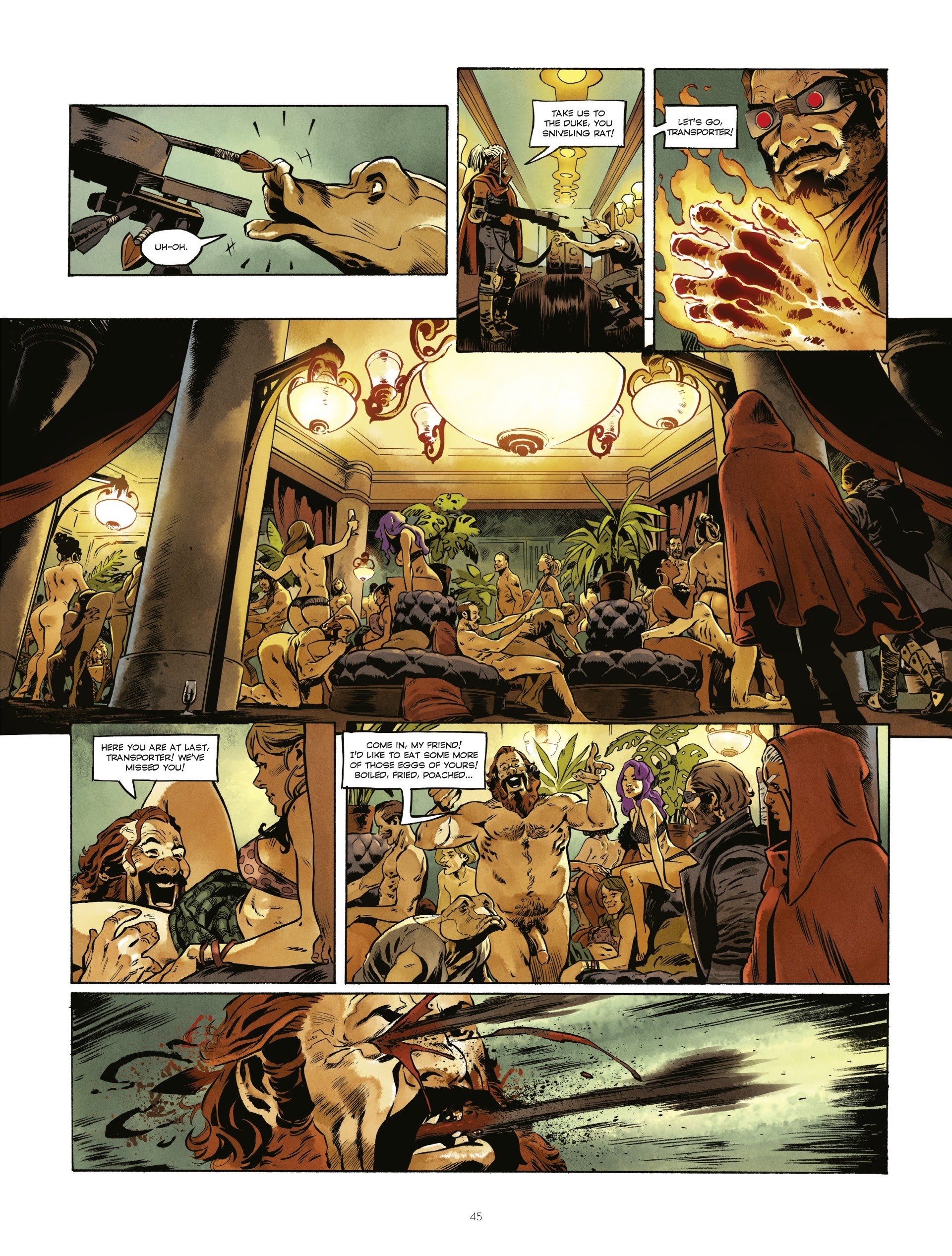 Read online The Transporter comic -  Issue #2 - 45
