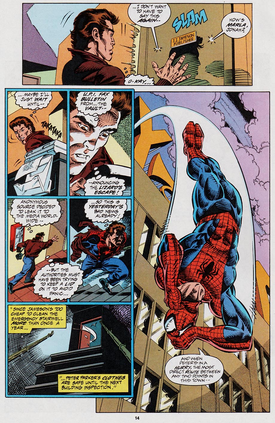 Read online Web of Spider-Man (1985) comic -  Issue #110 - 12
