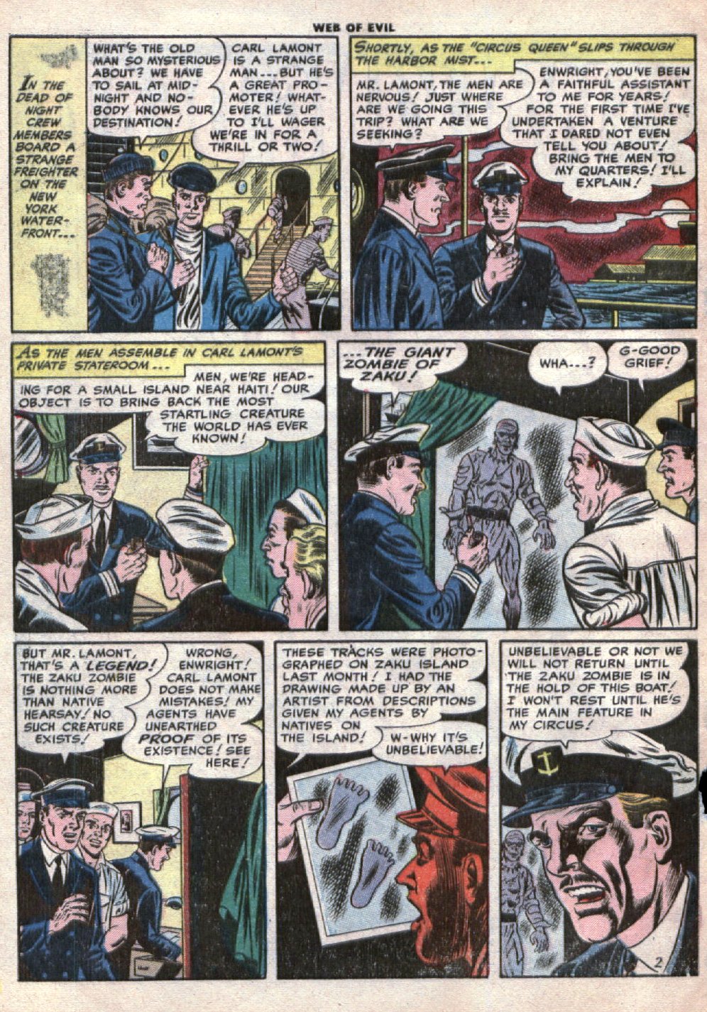 Read online Web of Evil comic -  Issue #12 - 4