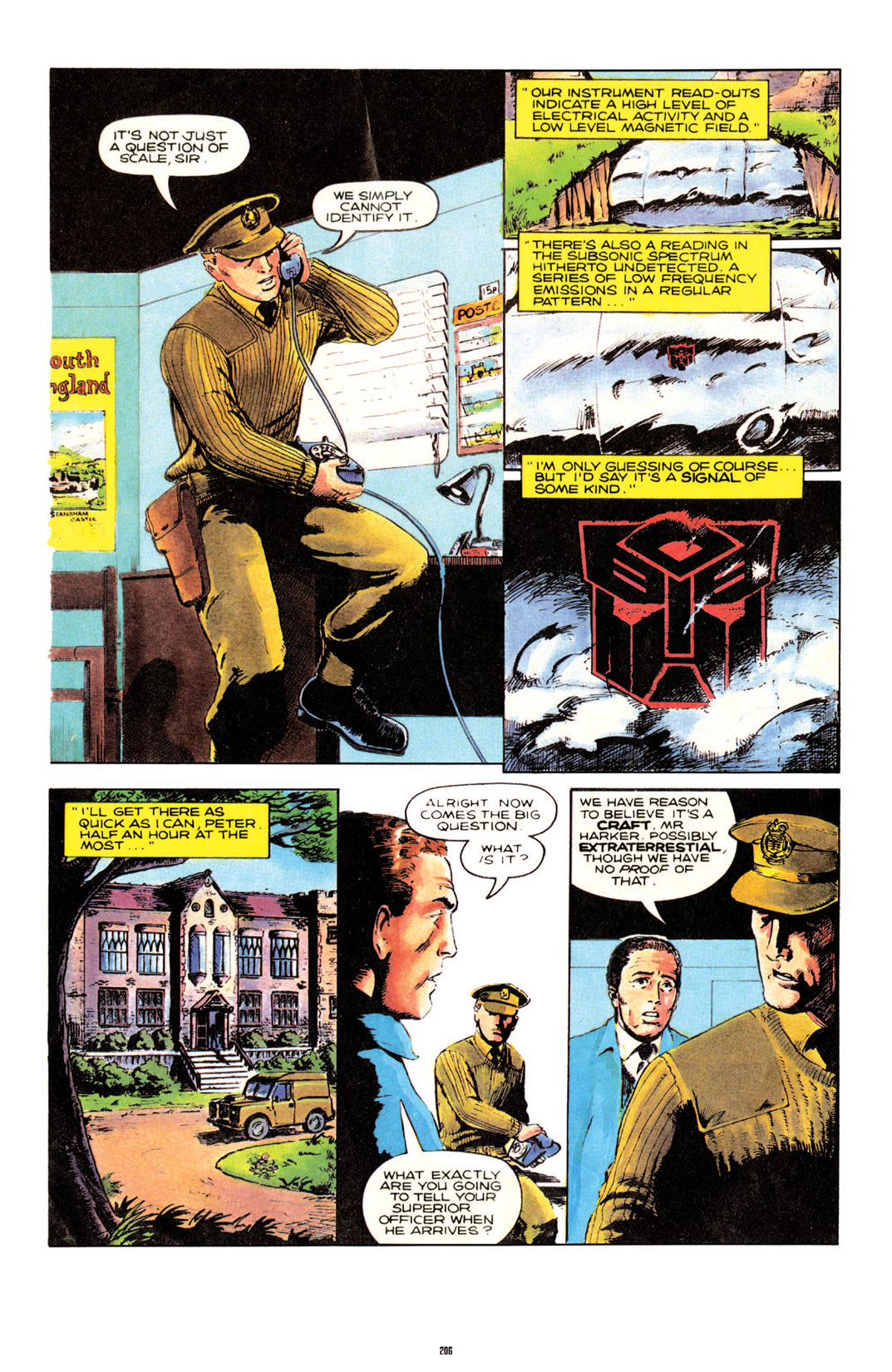 Read online The Transformers Classics comic -  Issue # TPB 3 - 207