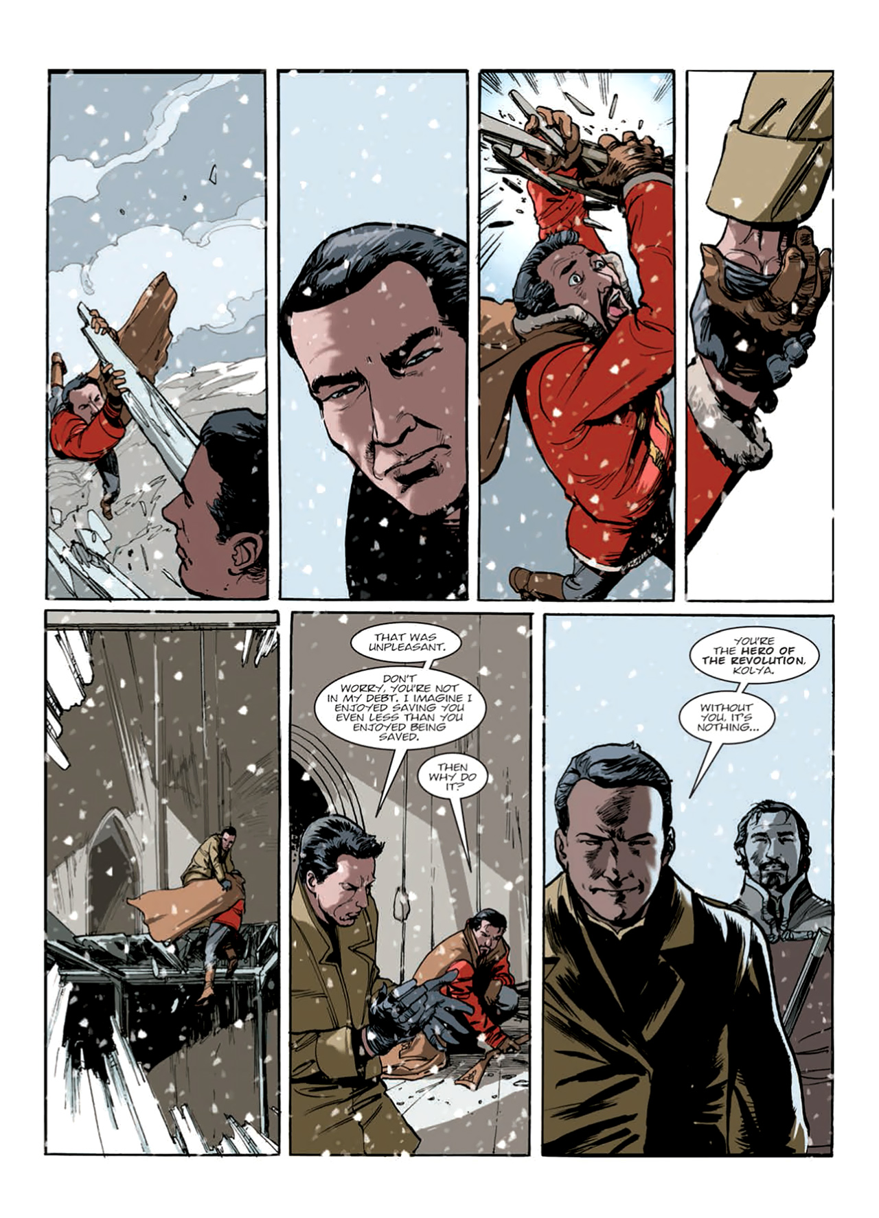 Read online Nikolai Dante comic -  Issue # TPB 9 - 156