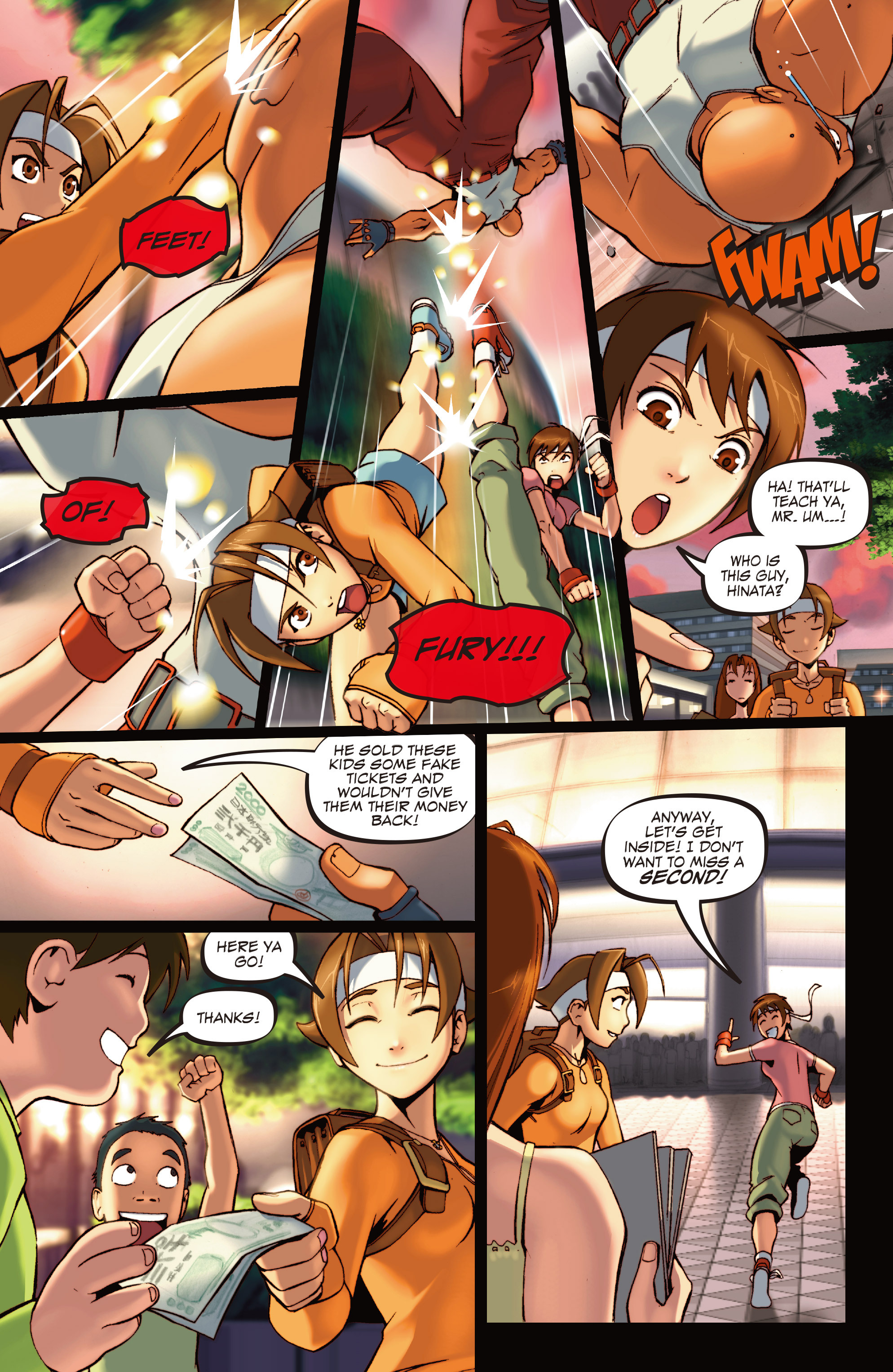 Read online Street Fighter Legends: Sakura comic -  Issue #1 - 17
