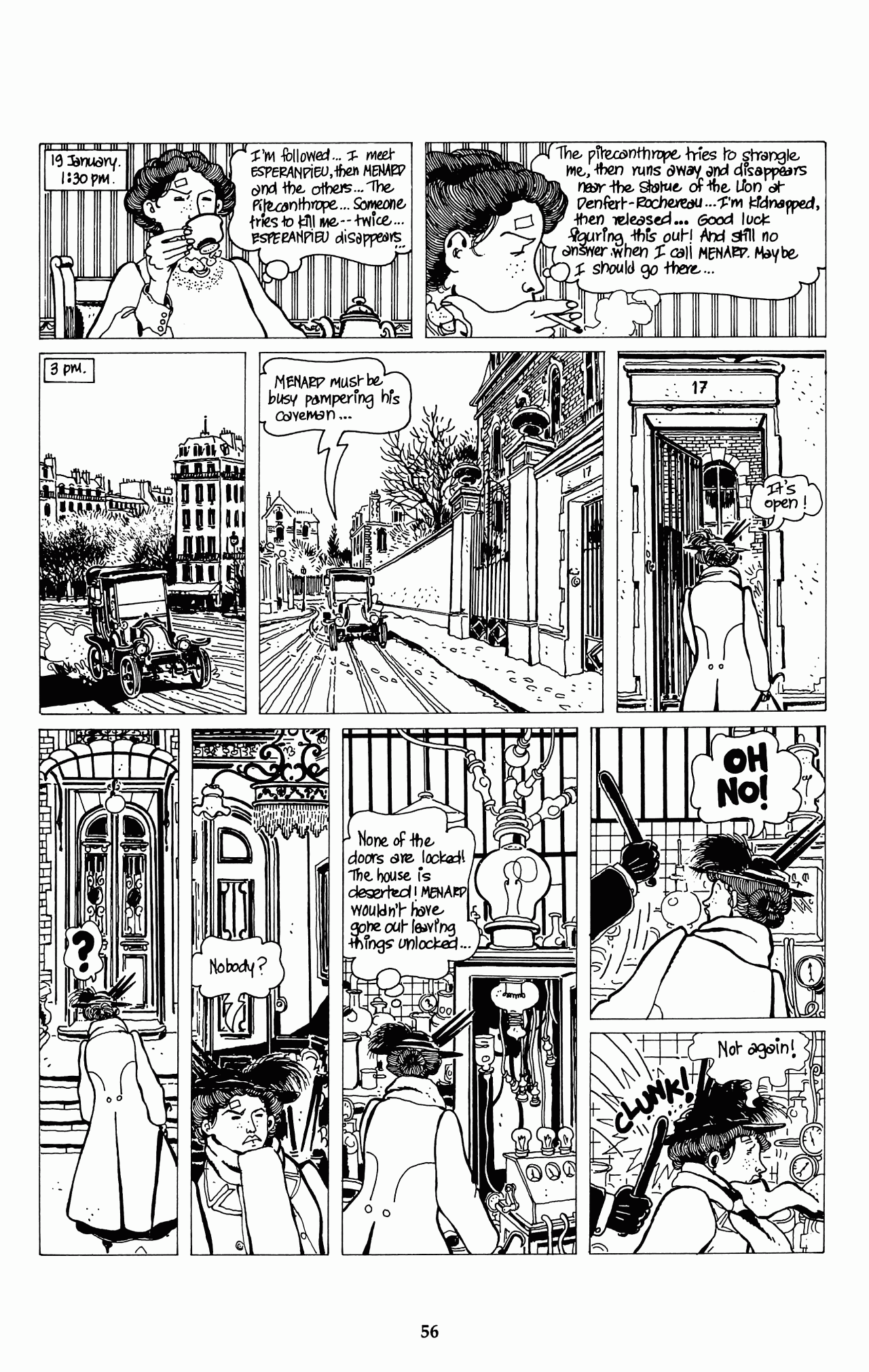 Read online The Extraordinary Adventures of Adele Blanc-Sec comic -  Issue #3 - 25