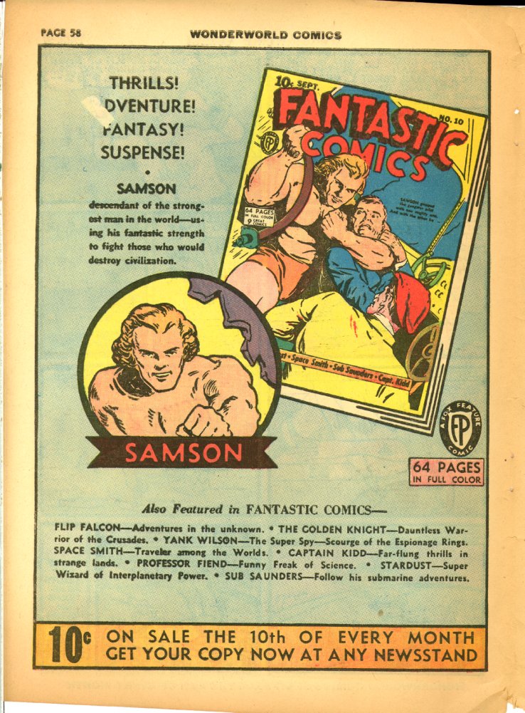 Read online Wonderworld Comics comic -  Issue #18 - 60