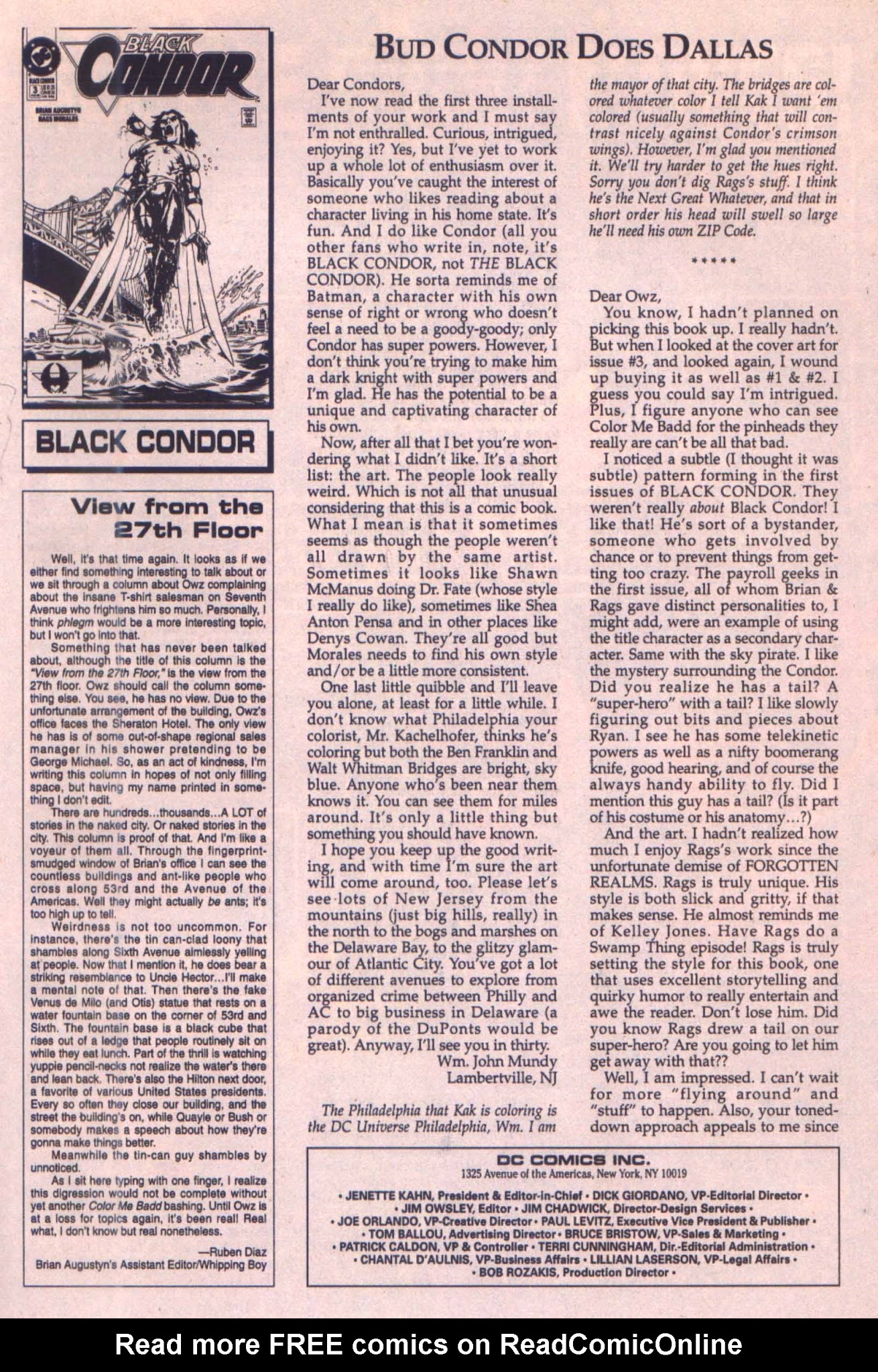 Read online Black Condor comic -  Issue #7 - 24