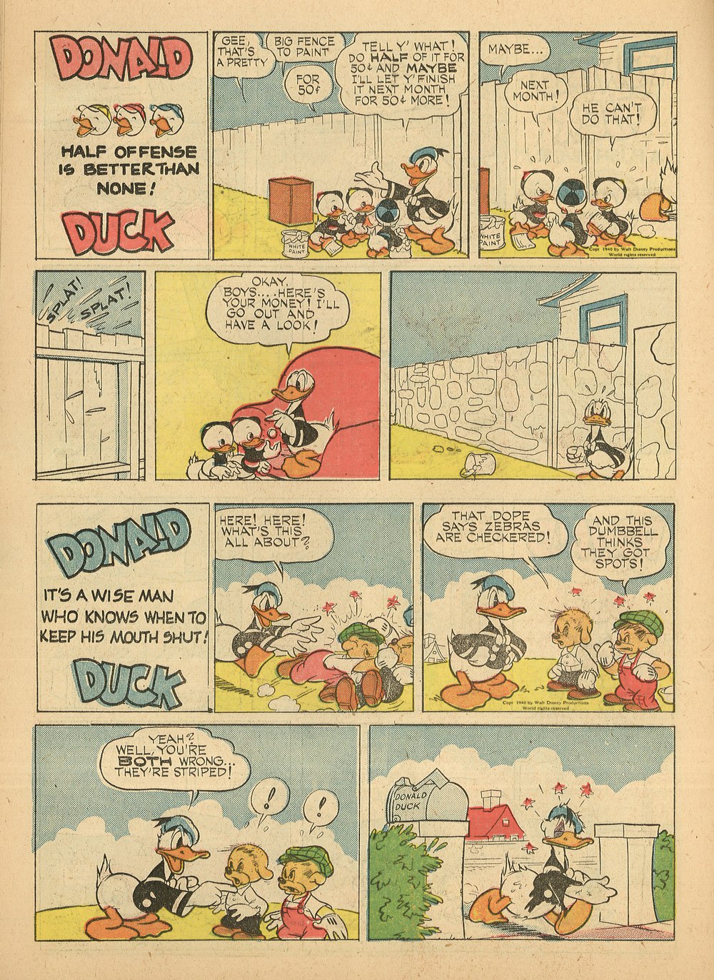 Read online Walt Disney's Comics and Stories comic -  Issue #45 - 38