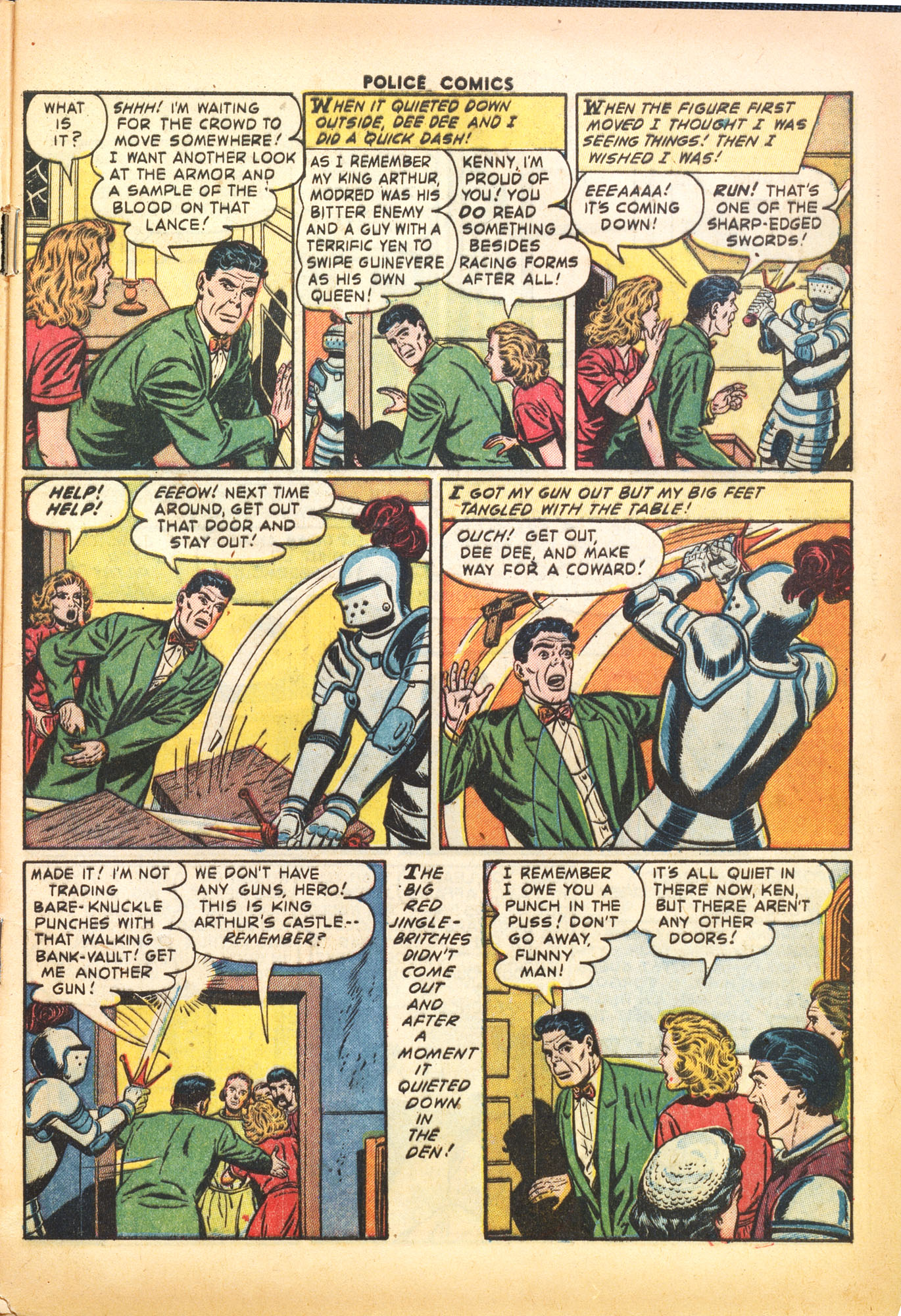 Read online Police Comics comic -  Issue #125 - 9