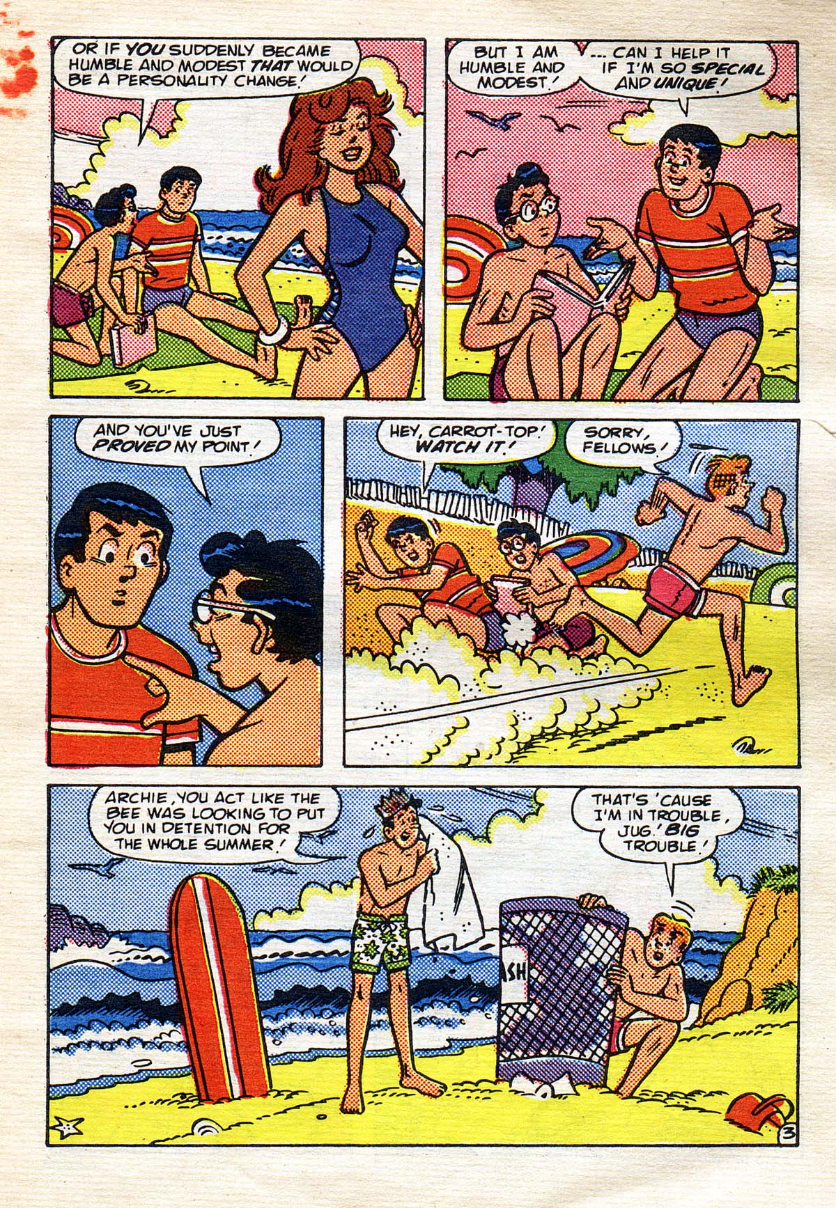 Read online Archie Annual Digest Magazine comic -  Issue #55 - 126