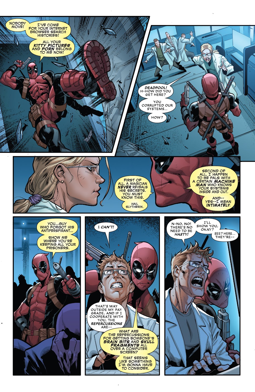 Deadpool & the Mercs For Money [II] issue 4 - Page 9
