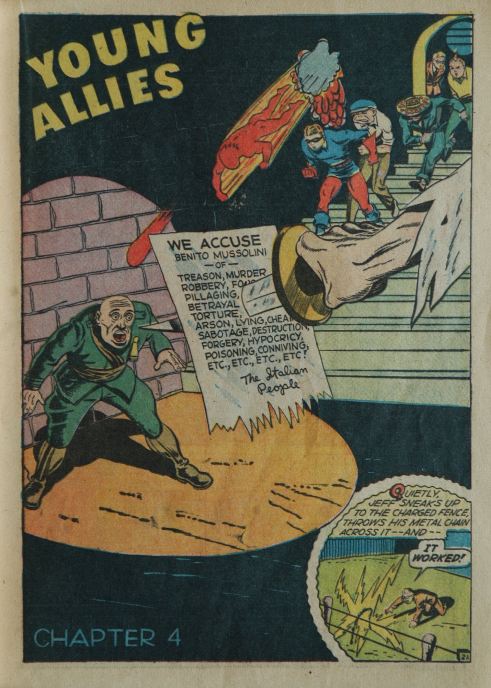 Read online Young Allies Comics comic -  Issue #9 - 23