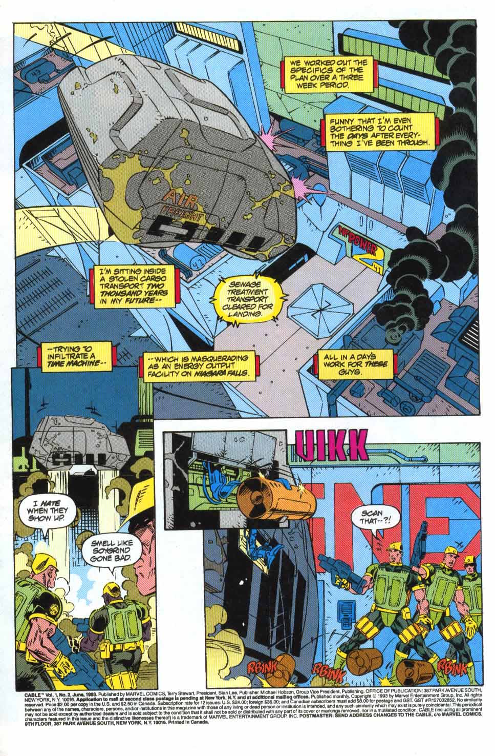 Read online Cable (1993) comic -  Issue #2 - 3