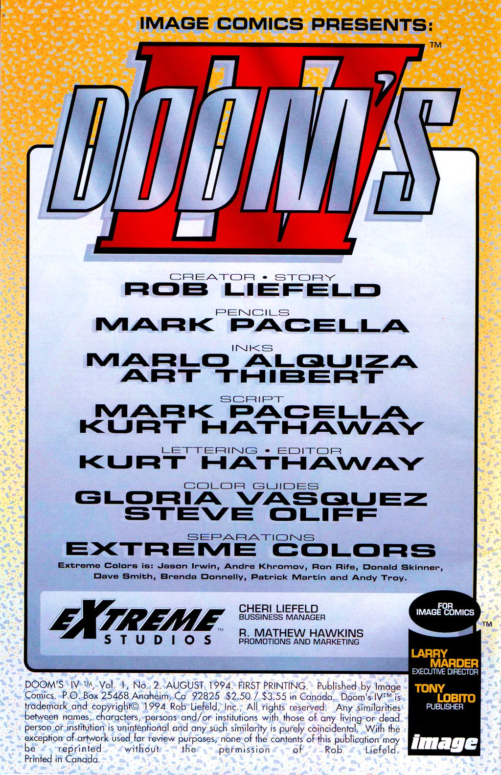 Read online Doom's IV comic -  Issue #2 - 3