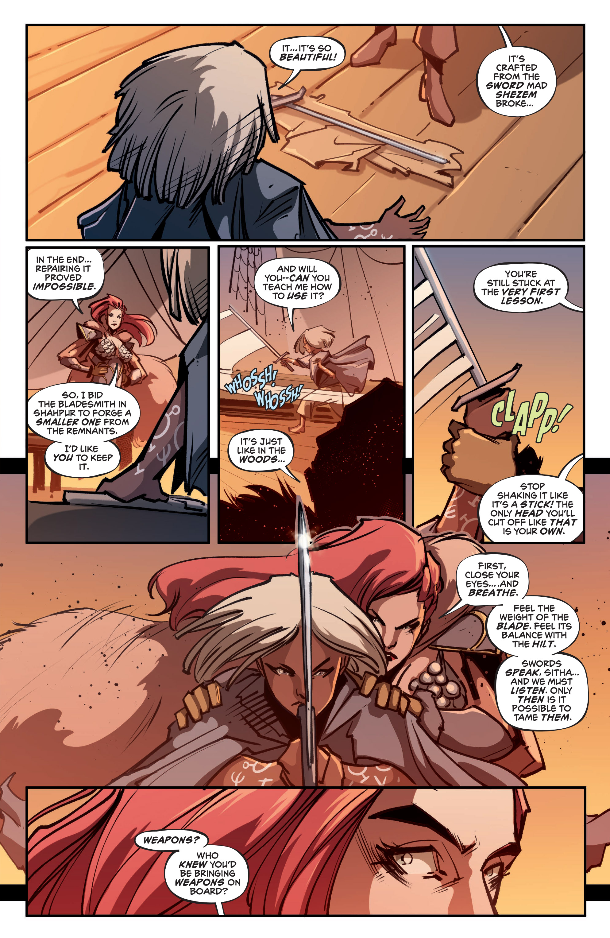 Read online Red Sonja (2021) comic -  Issue #8 - 15