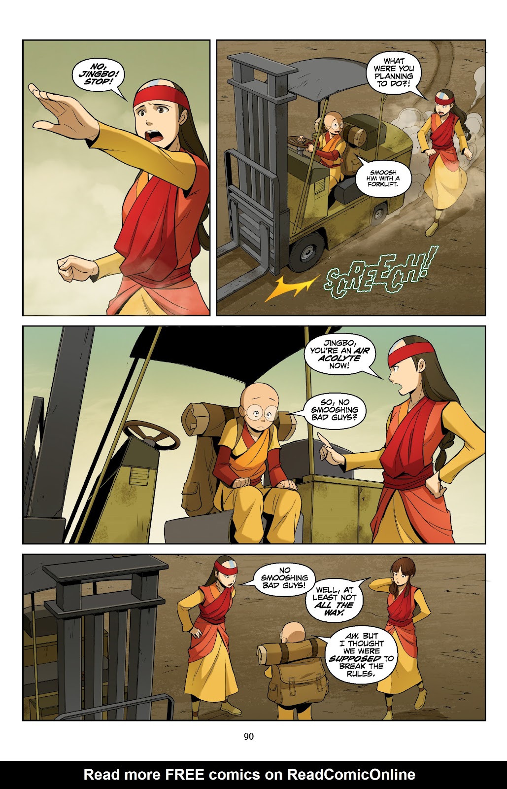 Nickelodeon Avatar: The Last Airbender - The Rift issue Omnibus (Part 1) - Page 90