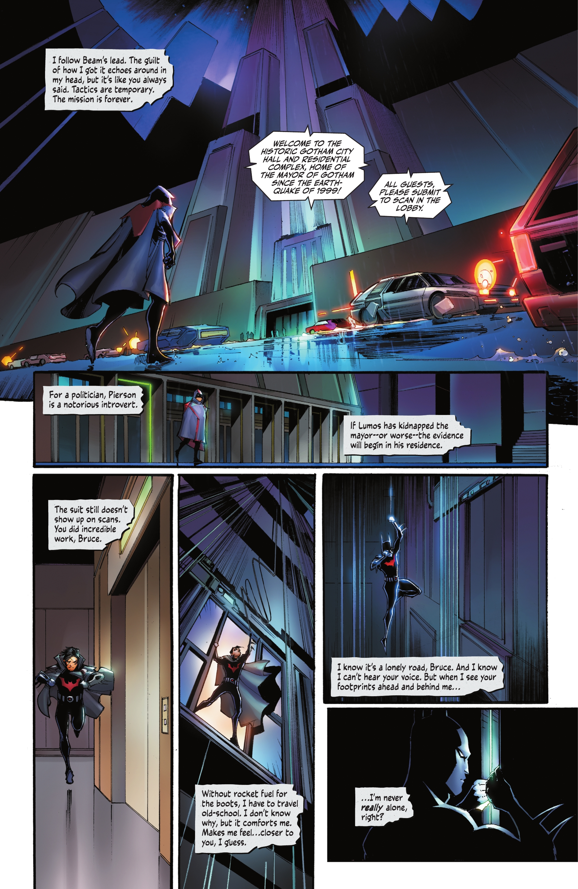 Read online Batman Beyond: Neo-Year comic -  Issue #3 - 19