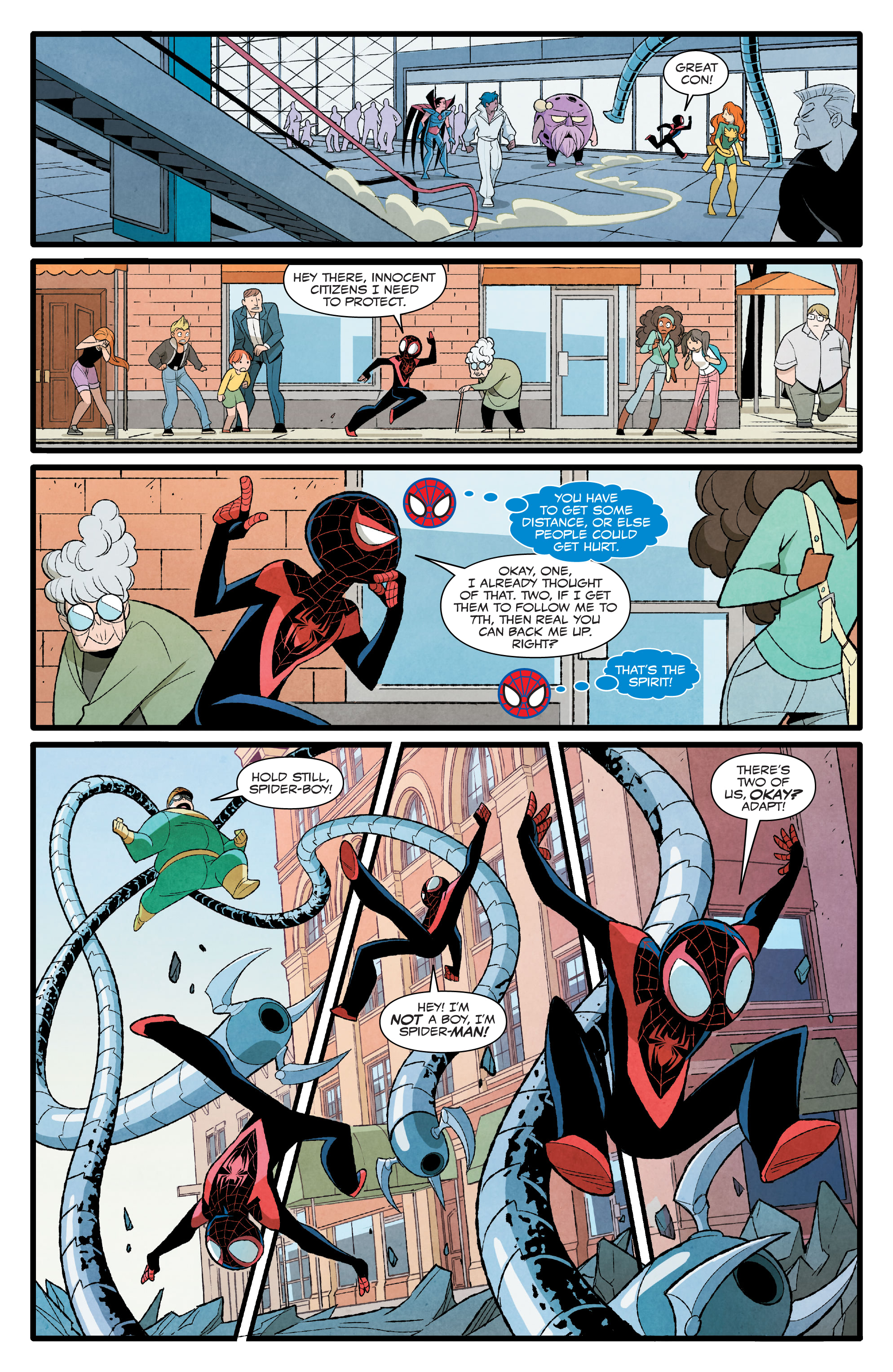 Read online Peter Parker And Miles Morales Spider-Men Double Trouble comic -  Issue #2 - 16