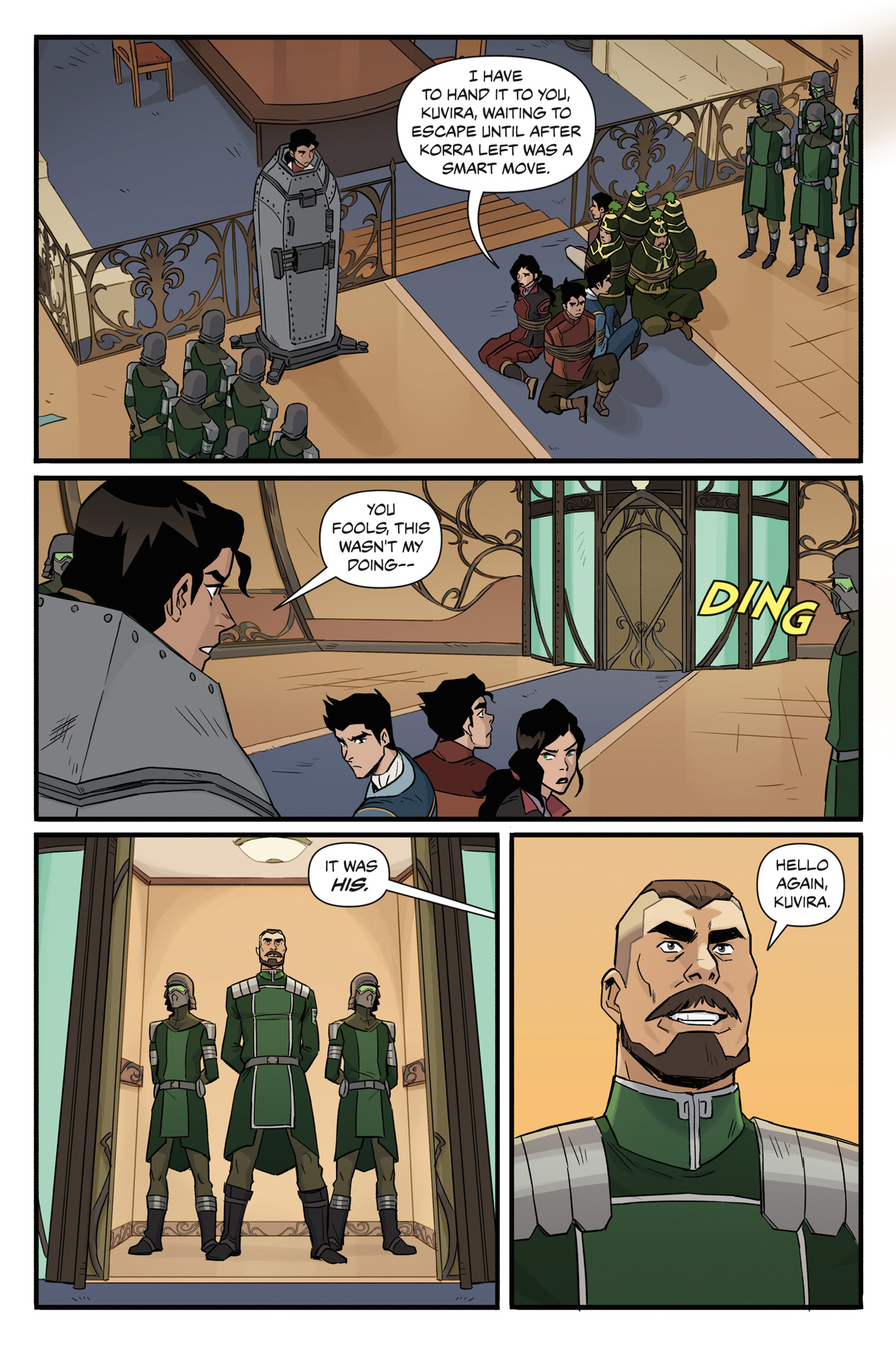 Read online Nickelodeon The Legend of Korra: Ruins of the Empire comic -  Issue # TPB 2 - 16