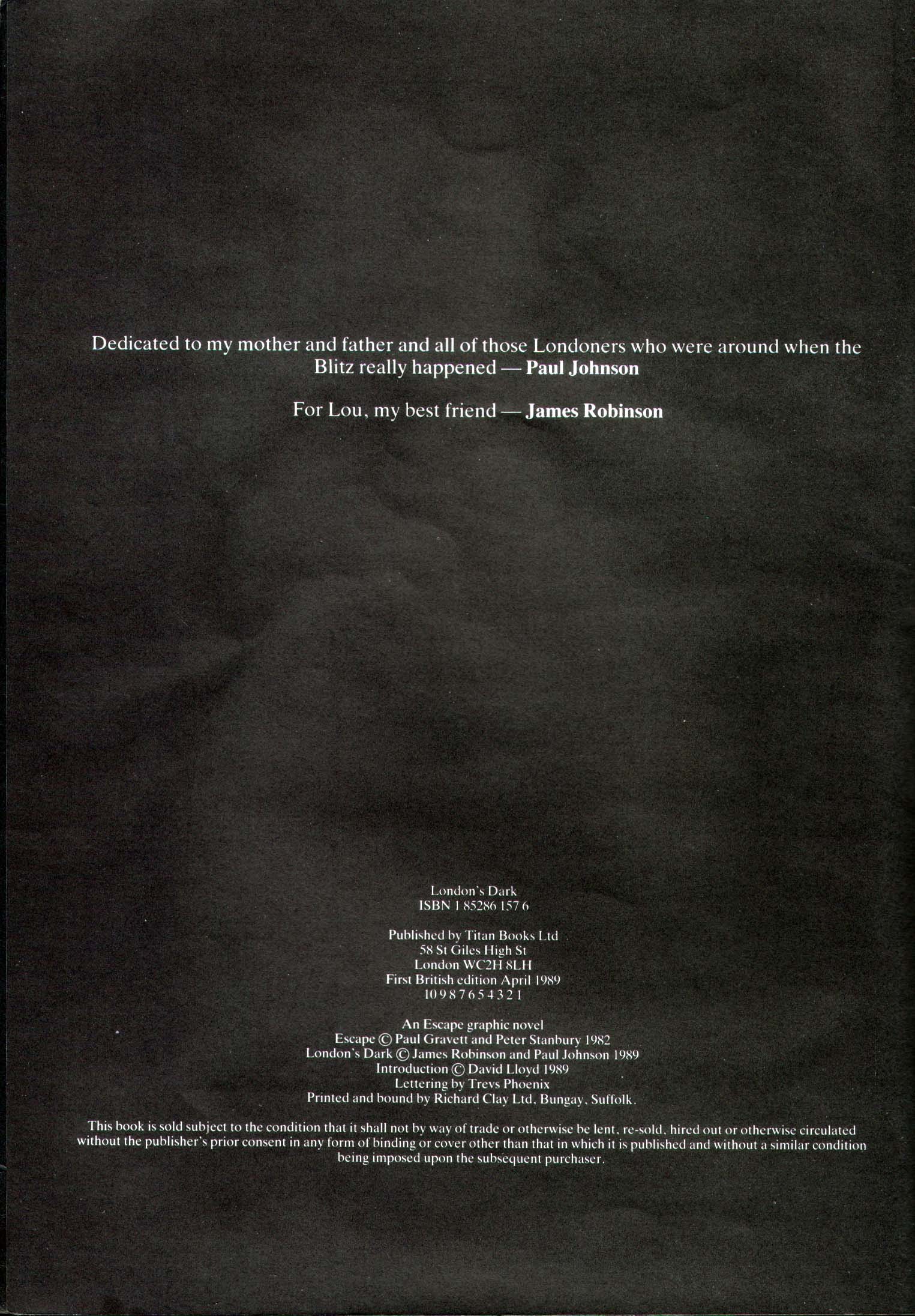 Read online London's Dark comic -  Issue # Full - 3