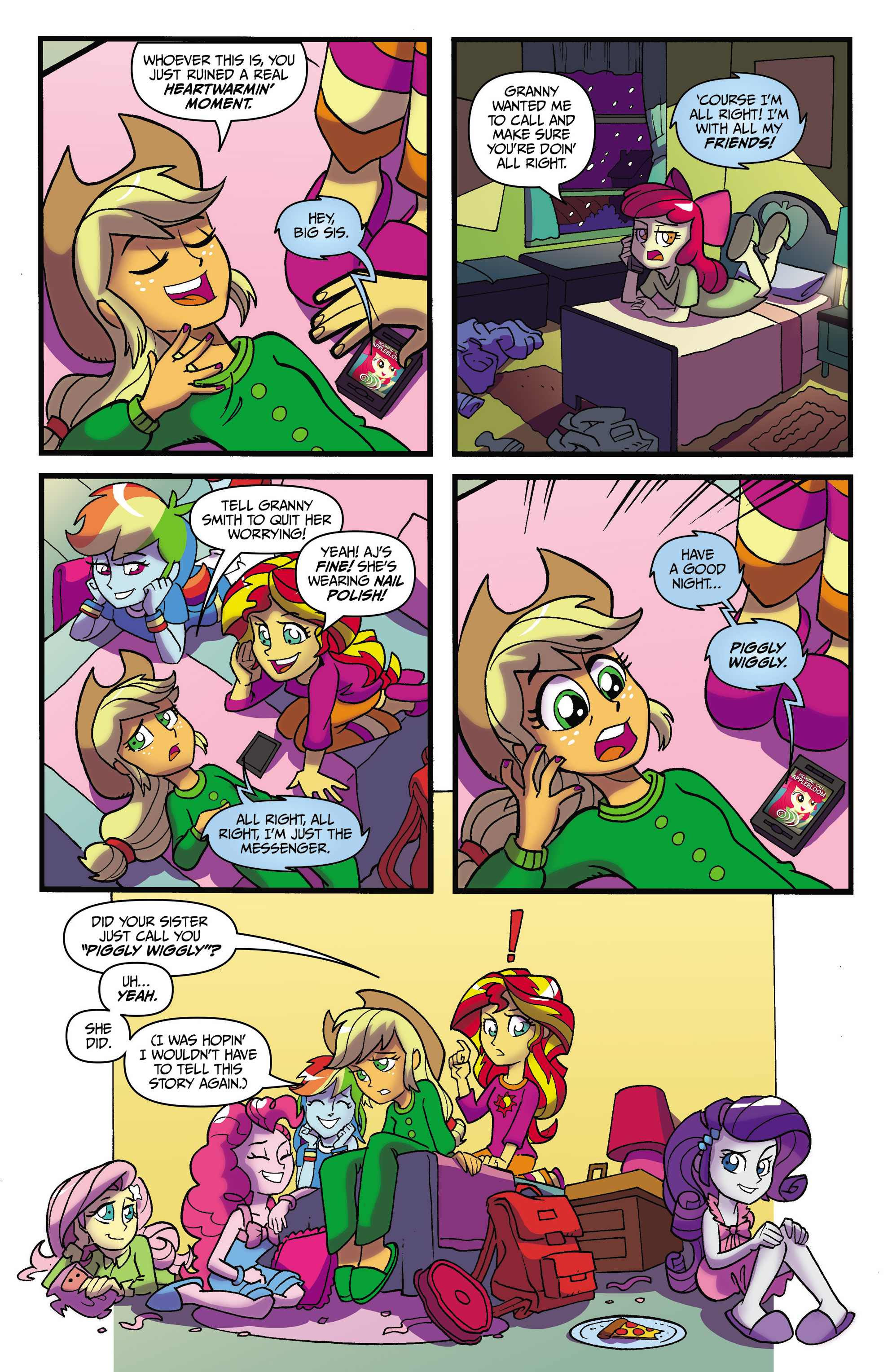 Read online My Little Pony: Equestria Girls comic -  Issue # TPB - 55