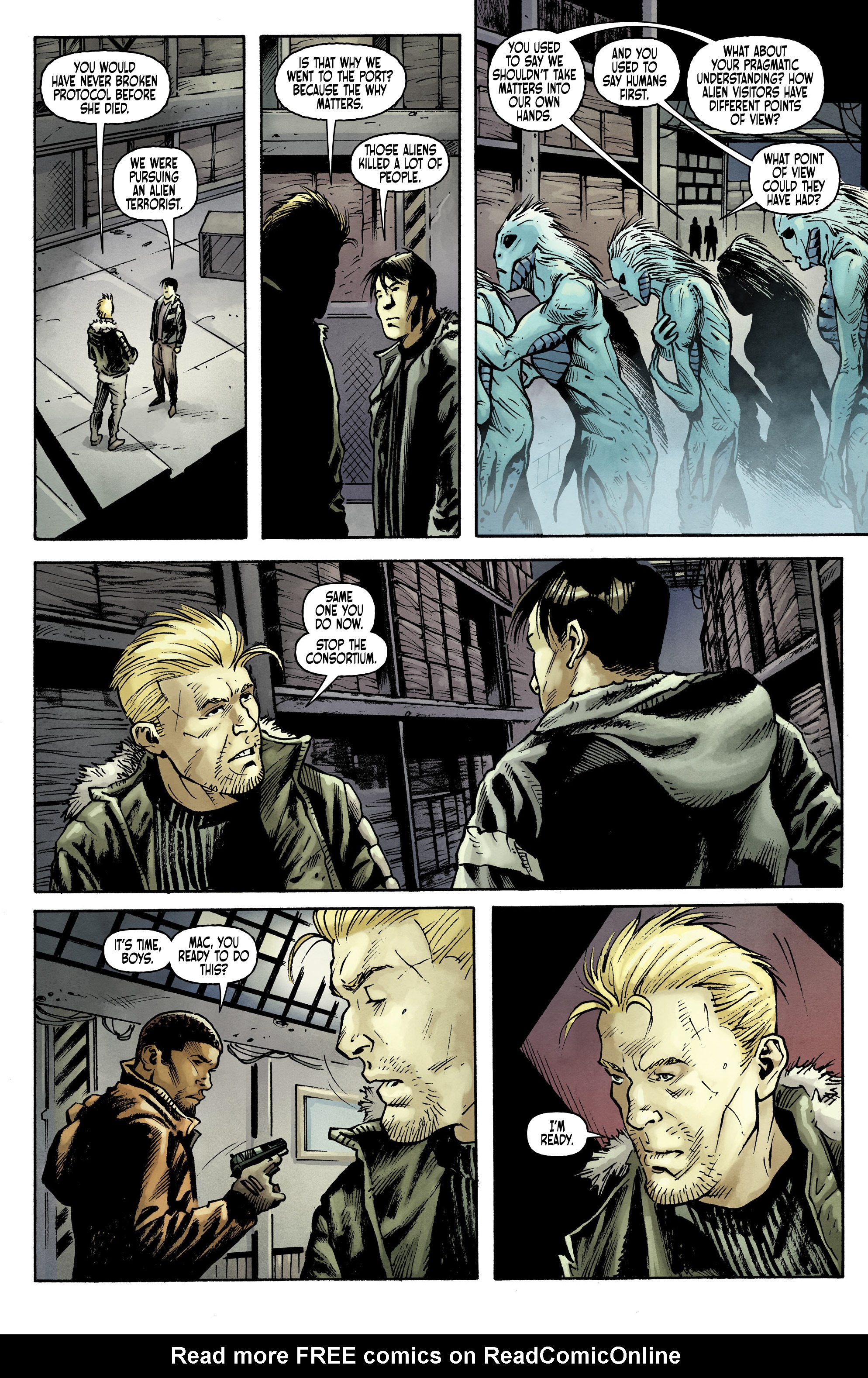 Read online Port of Earth comic -  Issue #12 - 9