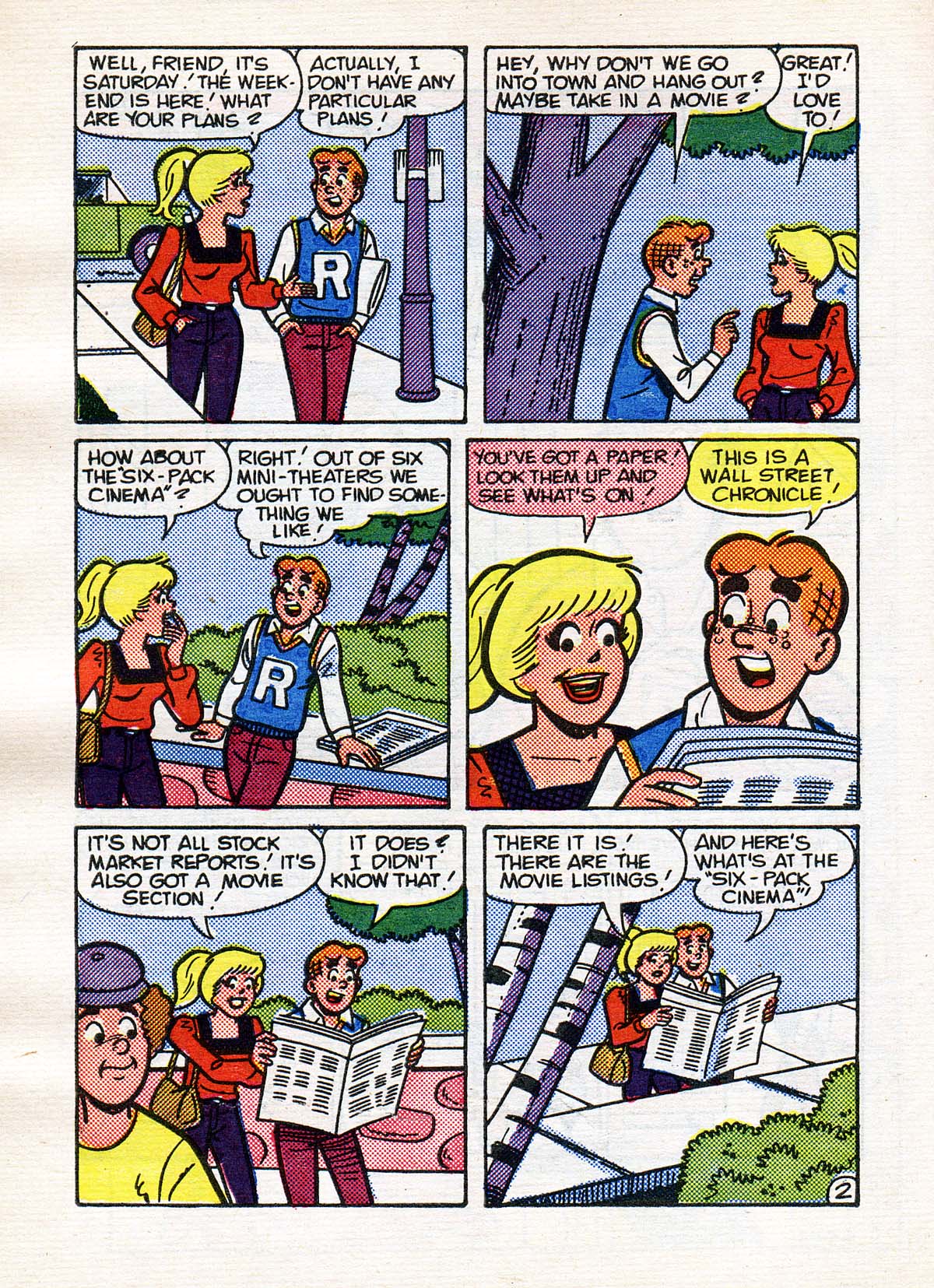 Read online Betty and Veronica Annual Digest Magazine comic -  Issue #1 - 99
