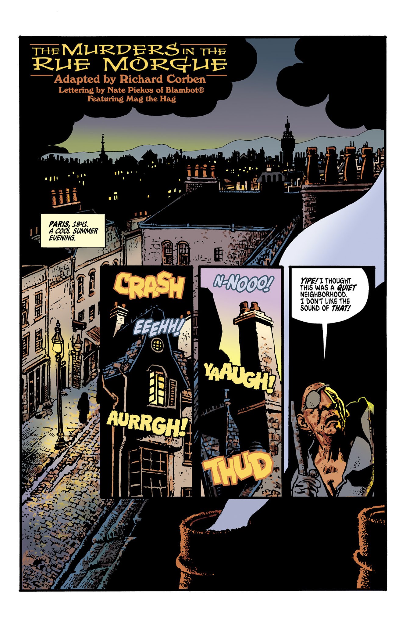 Read online Edgar Allan Poe's Morella and the Murders in the Rue Morgue comic -  Issue # Full - 13
