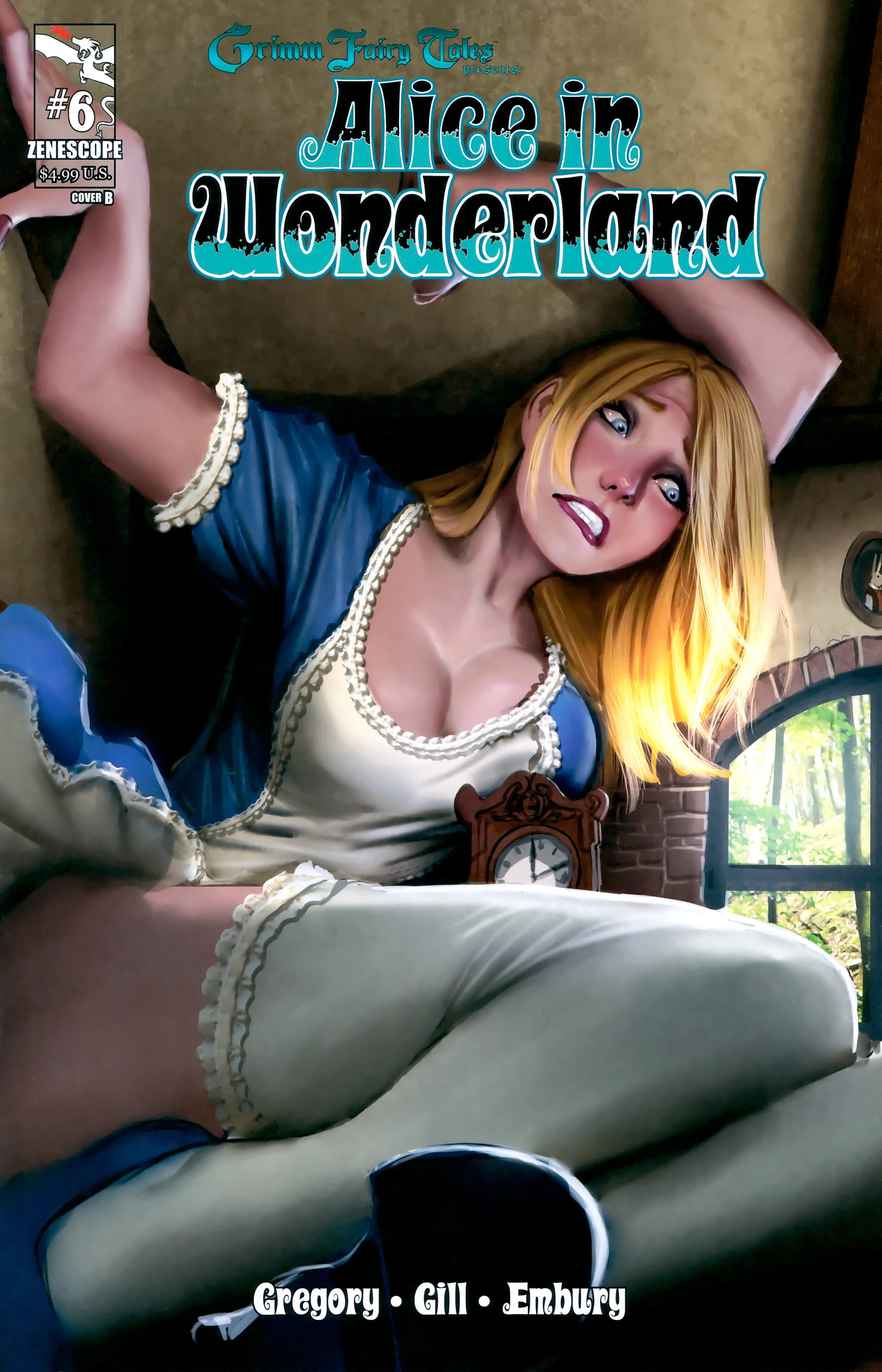 Read online Grimm Fairy Tales presents Alice in Wonderland comic -  Issue #6 - 1