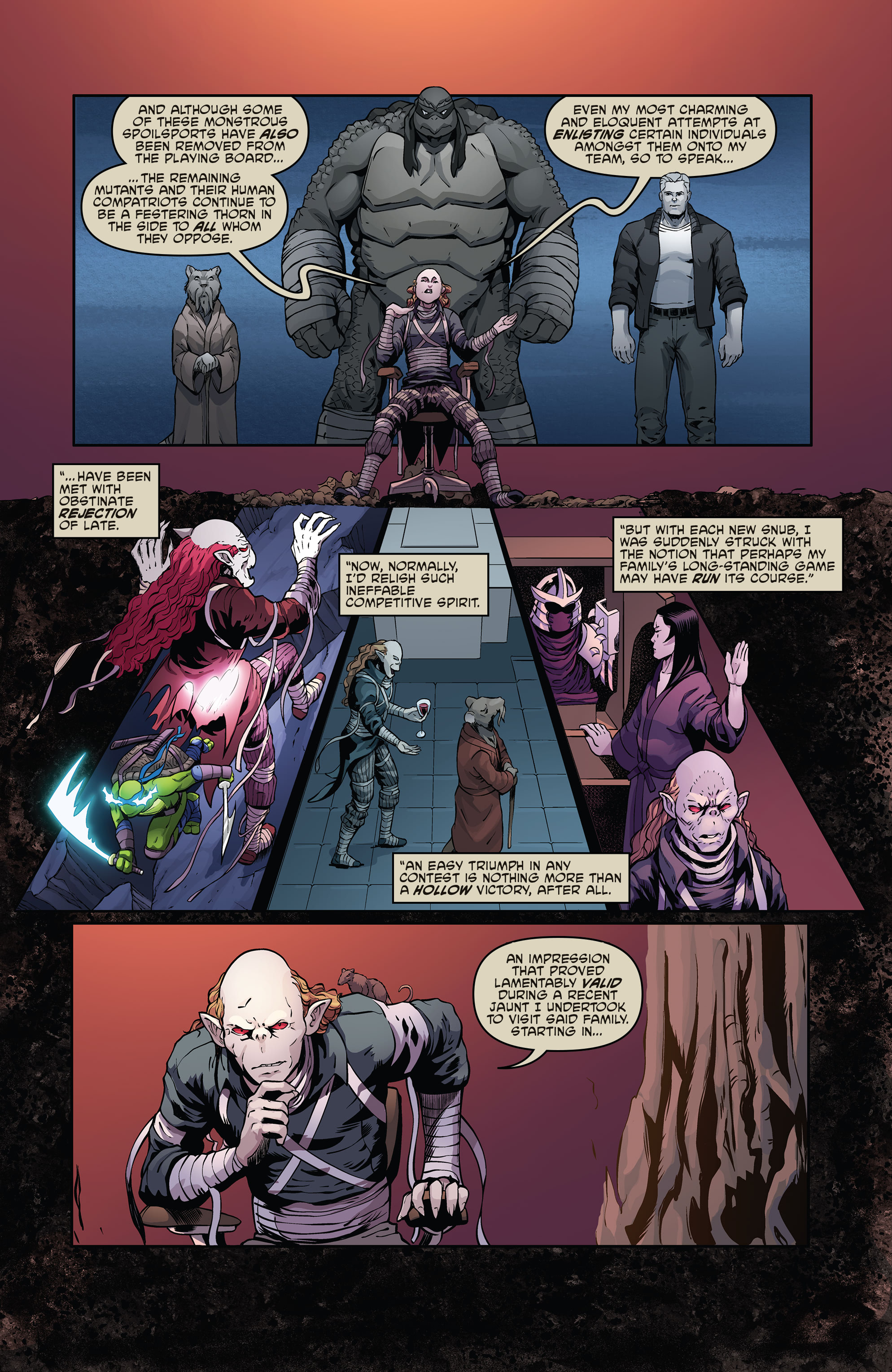 Read online Teenage Mutant Ninja Turtles: The Armageddon Game - Pre-Game comic -  Issue # TPB - 66