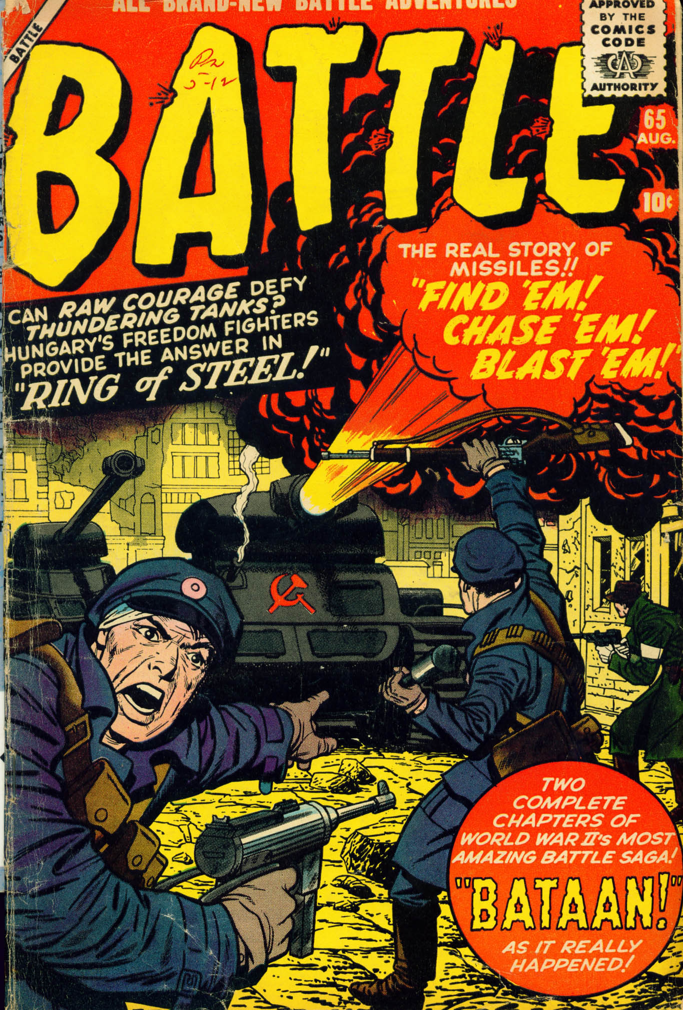 Read online Battle comic -  Issue #65 - 1