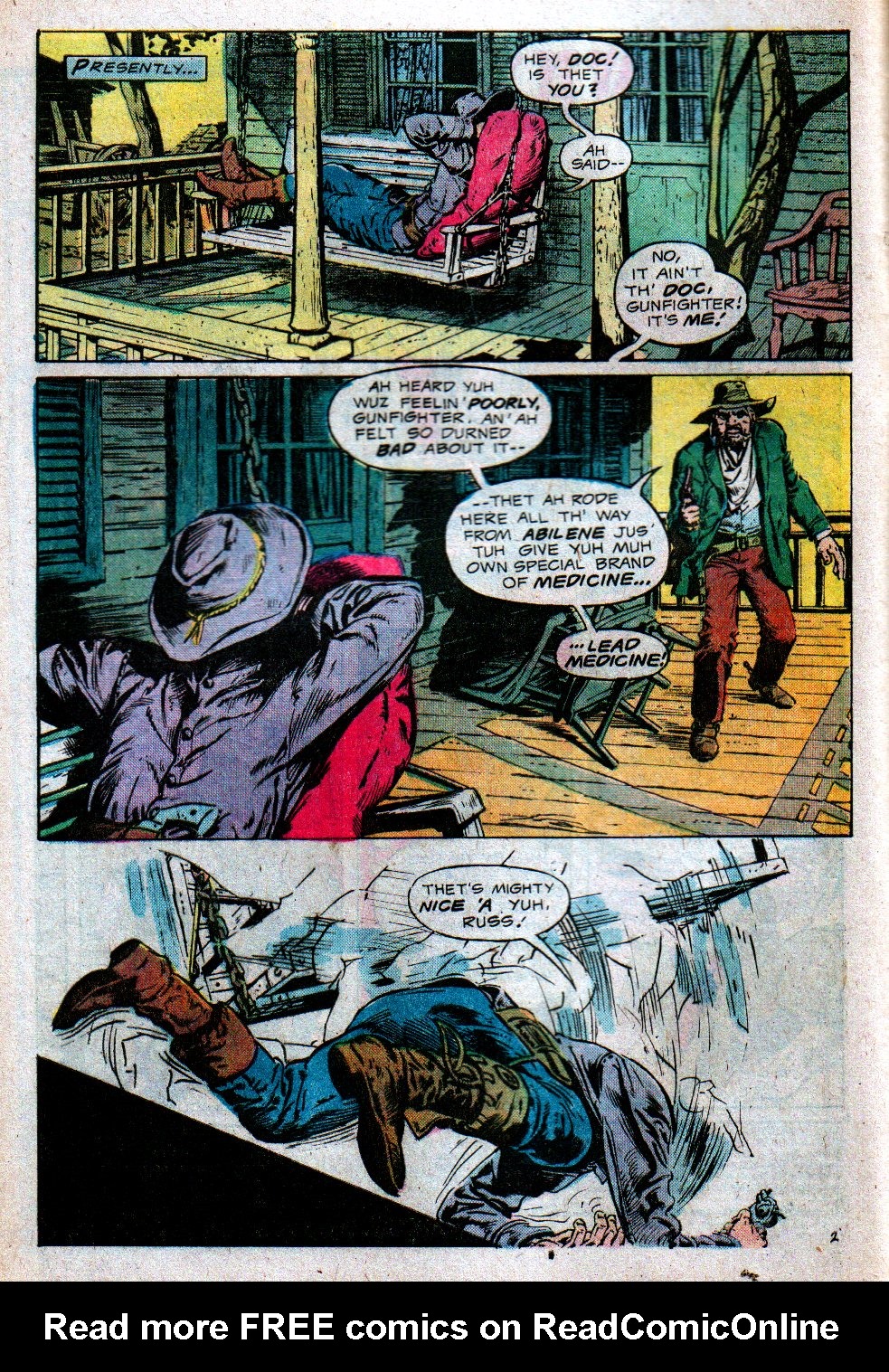 Read online Weird Western Tales (1972) comic -  Issue #24 - 3