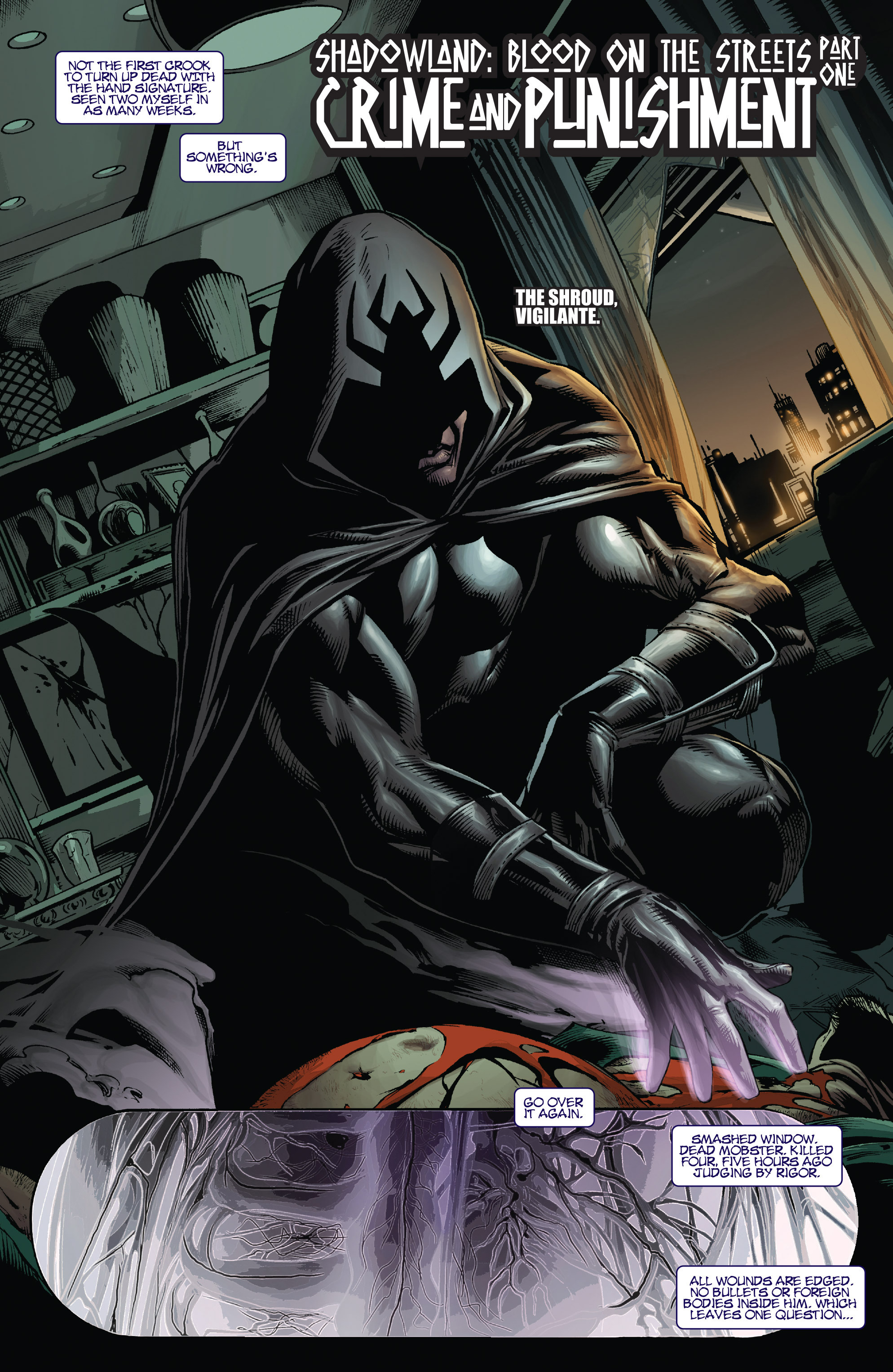 Read online Shadowland: Blood on the Streets comic -  Issue #1 - 4